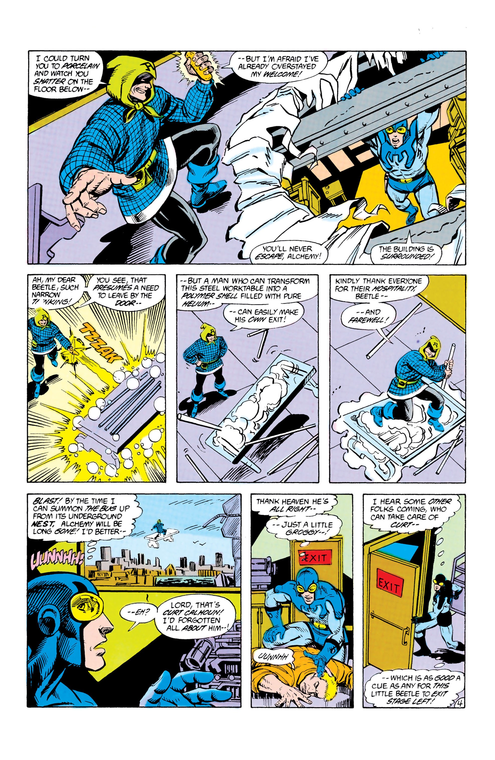 Read online Blue Beetle (1986) comic -  Issue #4 - 5