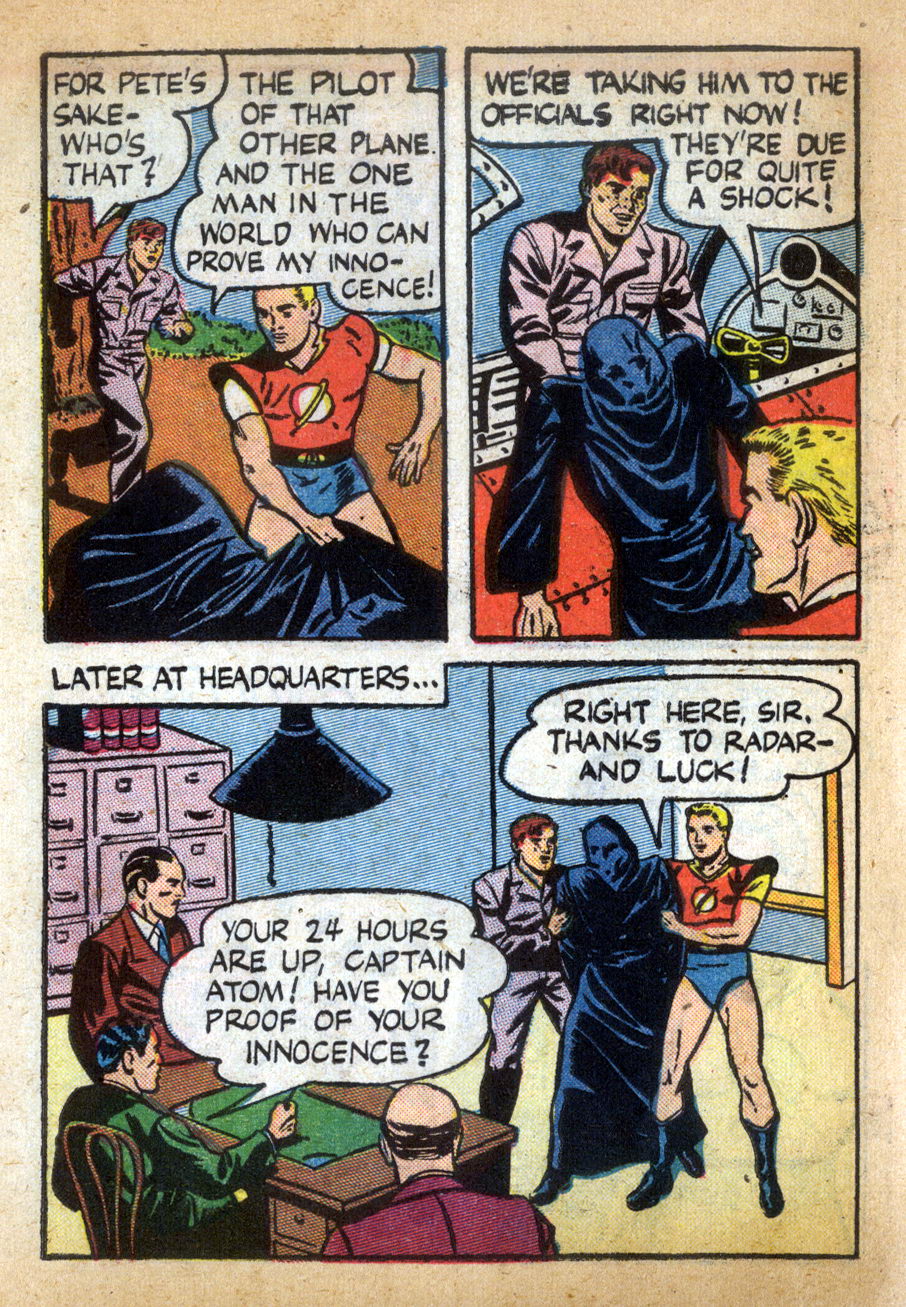 Read online Captain Atom (1950) comic -  Issue #6 - 20