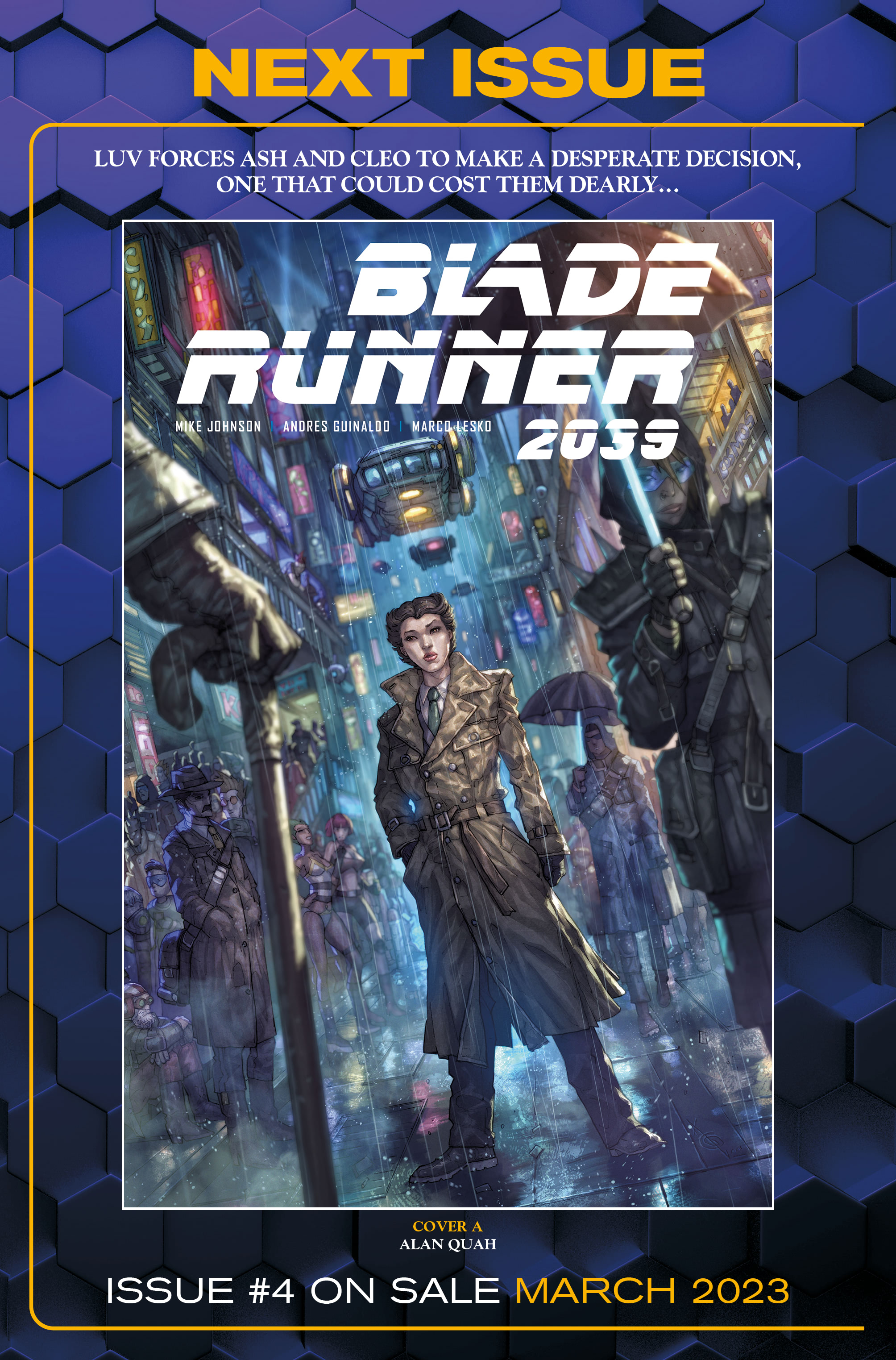 Read online Blade Runner 2039 comic -  Issue #3 - 33
