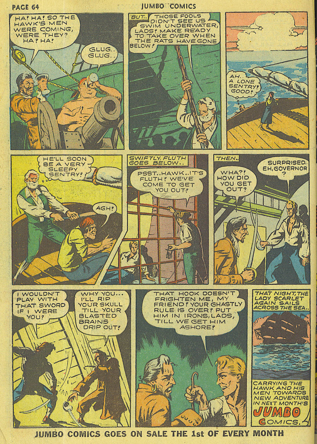 Read online Jumbo Comics comic -  Issue #42 - 66