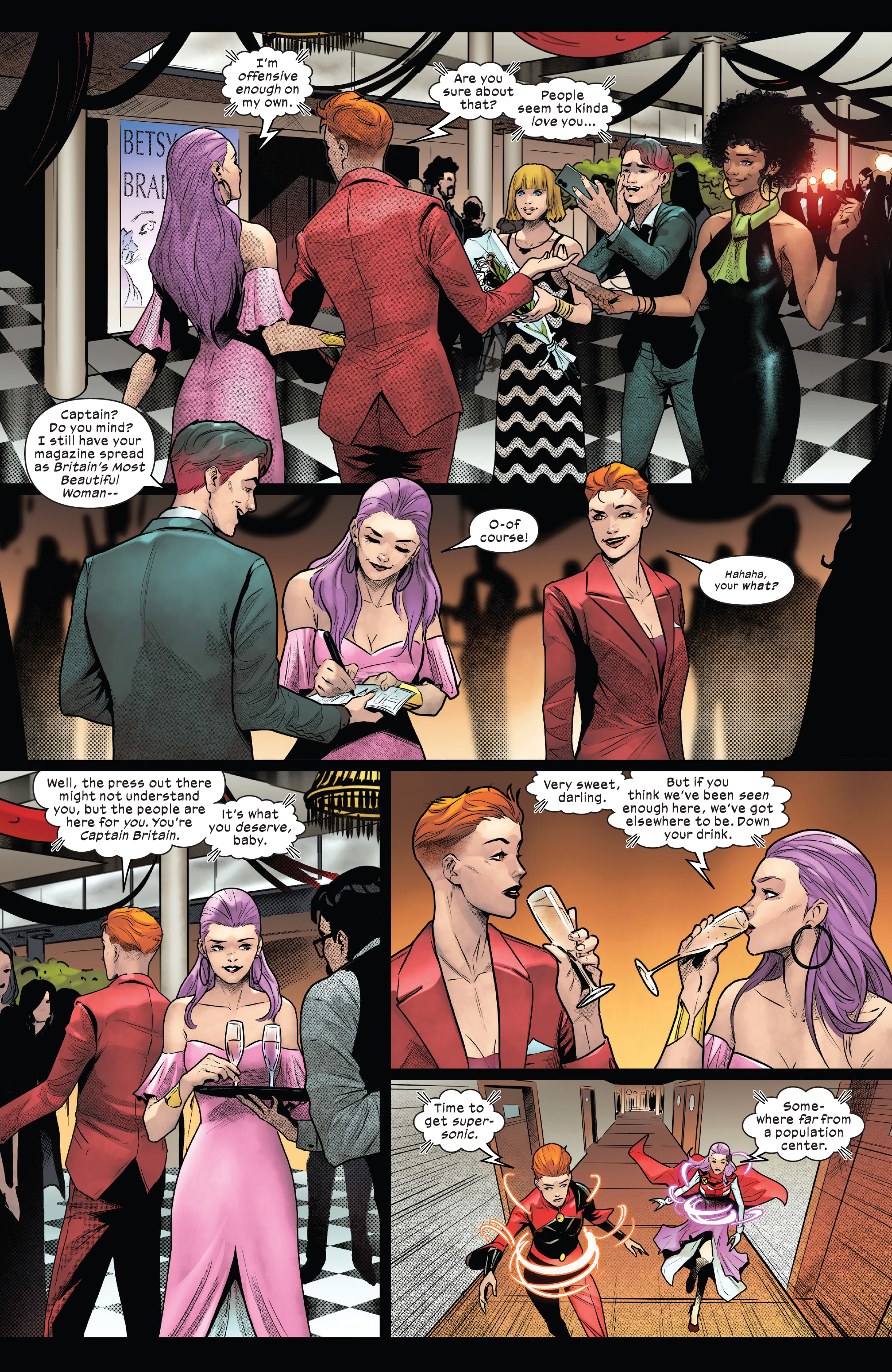 Read online Betsy Braddock: Captain Britain comic -  Issue #4 - 11
