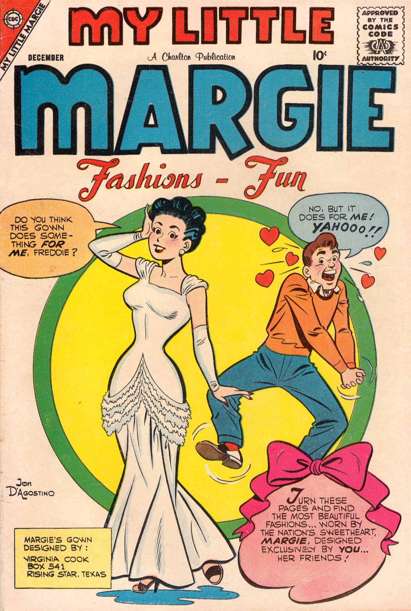 Read online My Little Margie (1954) comic -  Issue #22 - 1