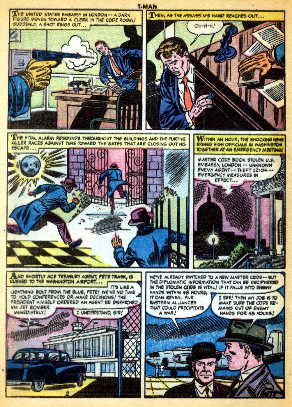 Read online T-Man: World Wide Trouble Shooter comic -  Issue #14 - 4