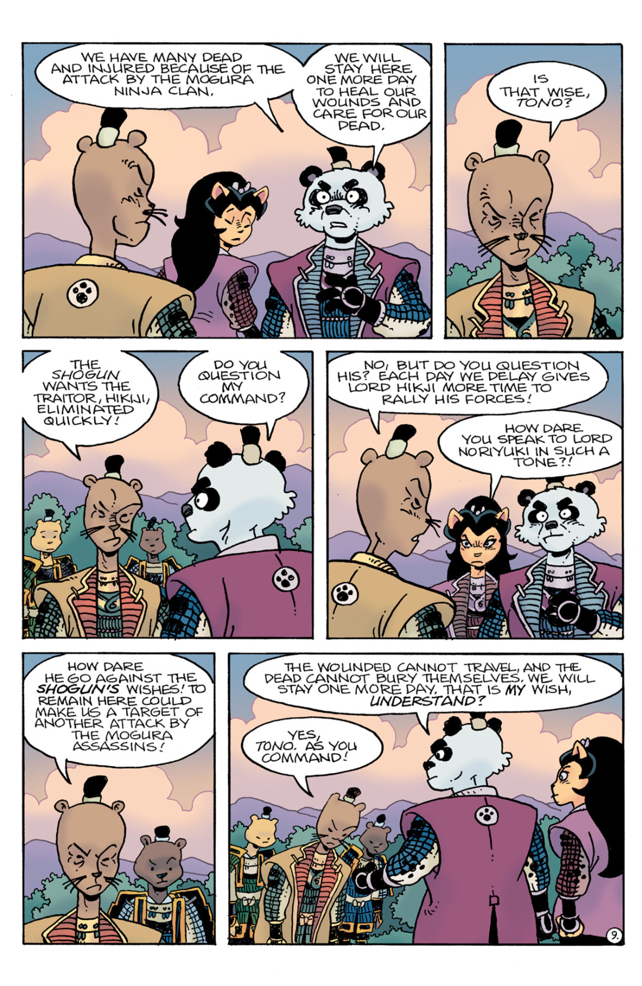 Read online Teenage Mutant Ninja Turtles/Usagi Yojimbo: WhereWhen comic -  Issue #4 - 10