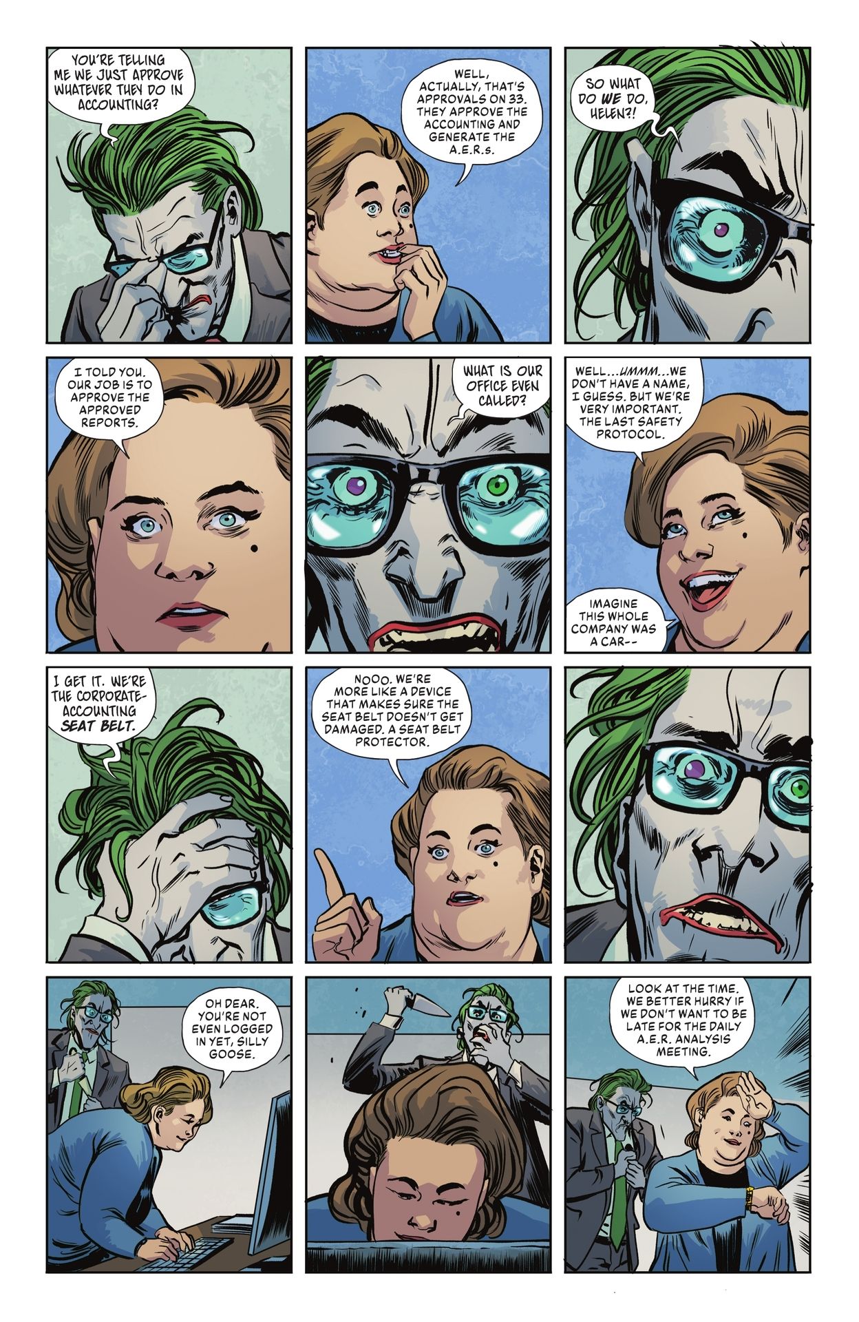Read online Knight Terrors Collection comic -  Issue # The Joker - 16