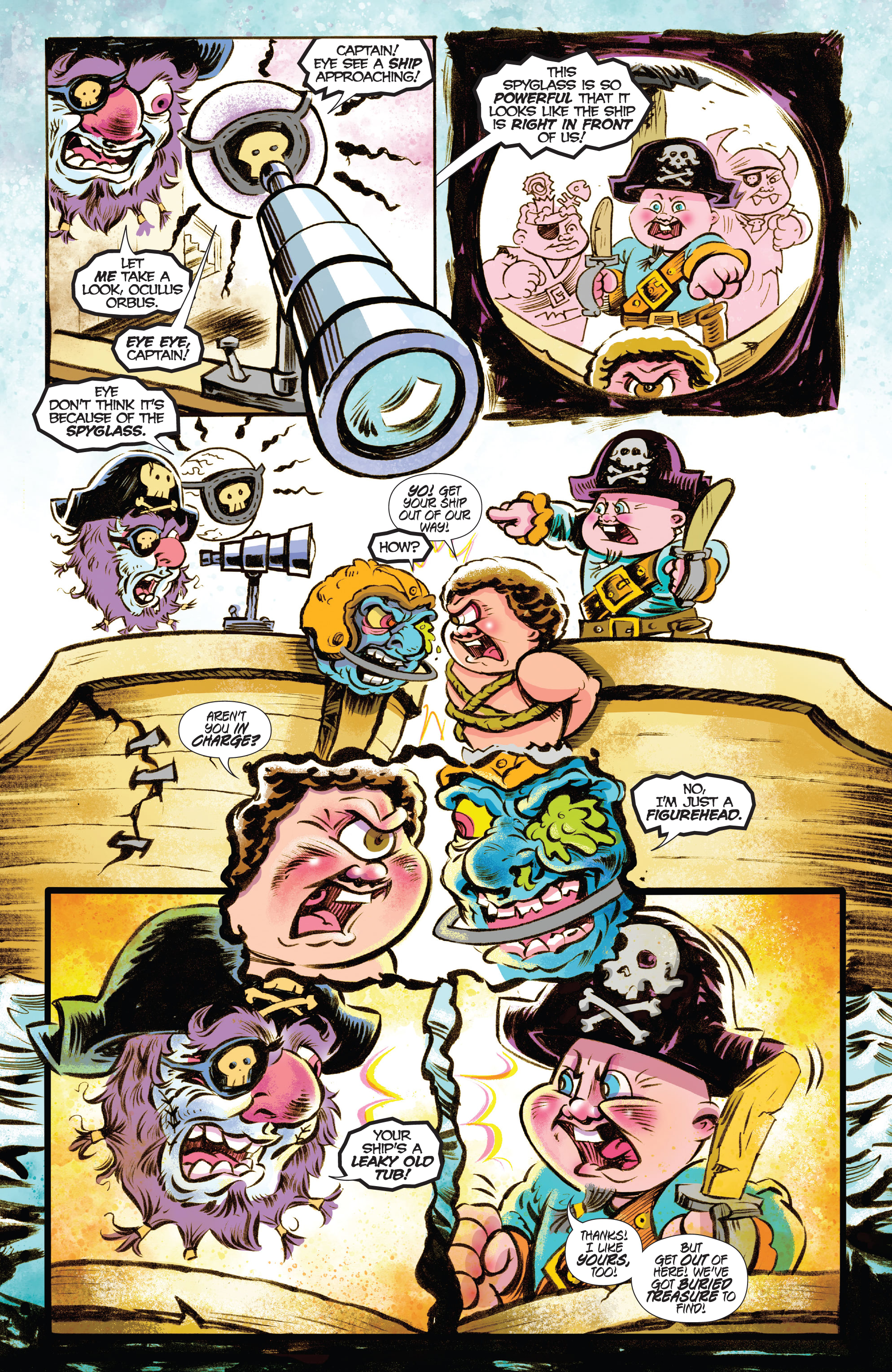 Read online Madballs vs Garbage Pail Kids – Time Again, Slime Again comic -  Issue #2 - 7