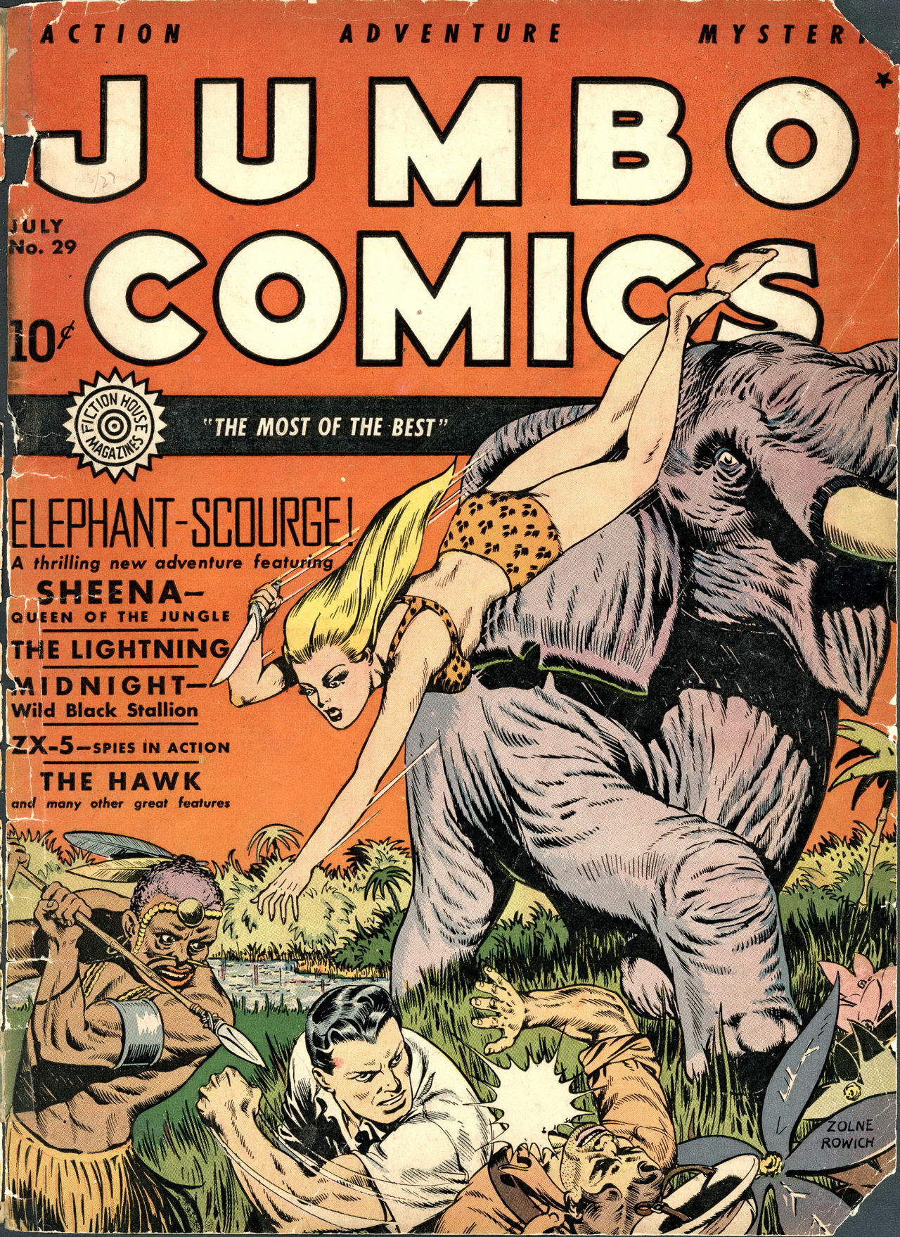 Read online Jumbo Comics comic -  Issue #29 - 1