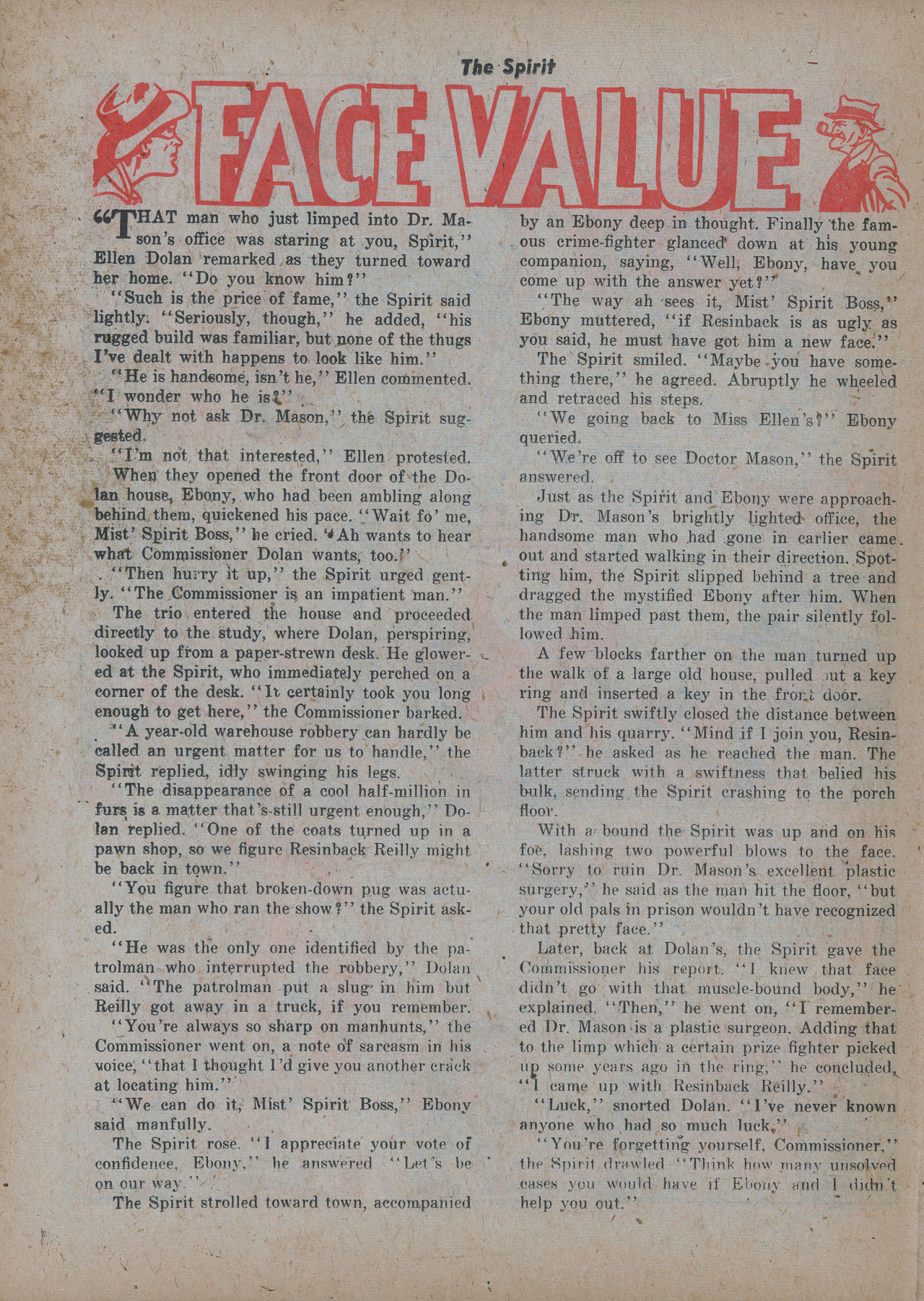 Read online The Spirit (1944) comic -  Issue #16 - 22