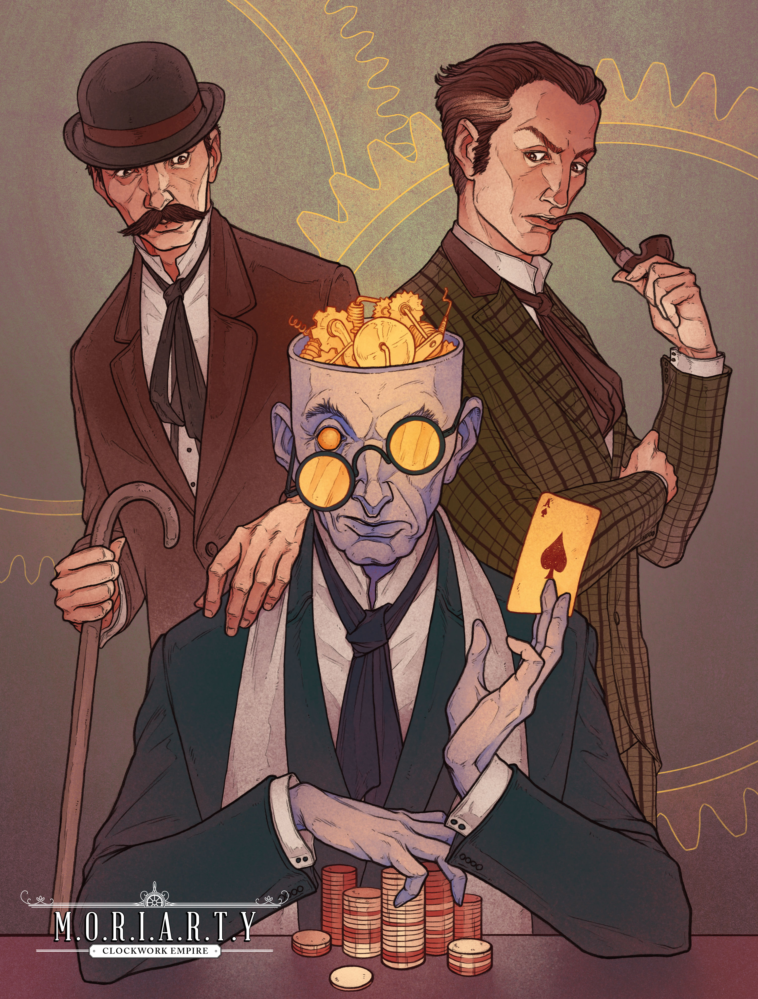 Read online M.O.R.I.A.R.T.Y : The Clockwork Empire comic -  Issue #1 - 23