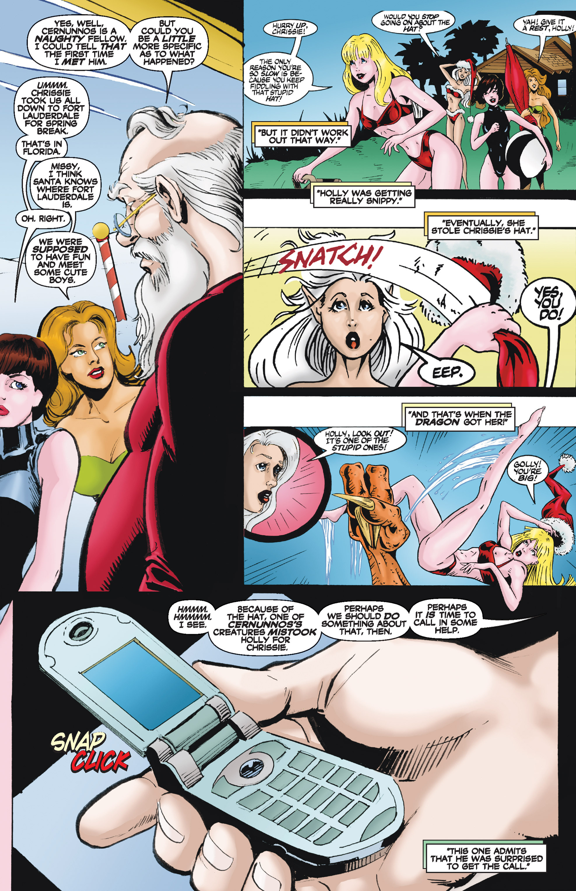 Read online The Adventures of Chrissie Claus comic -  Issue #4 - 4