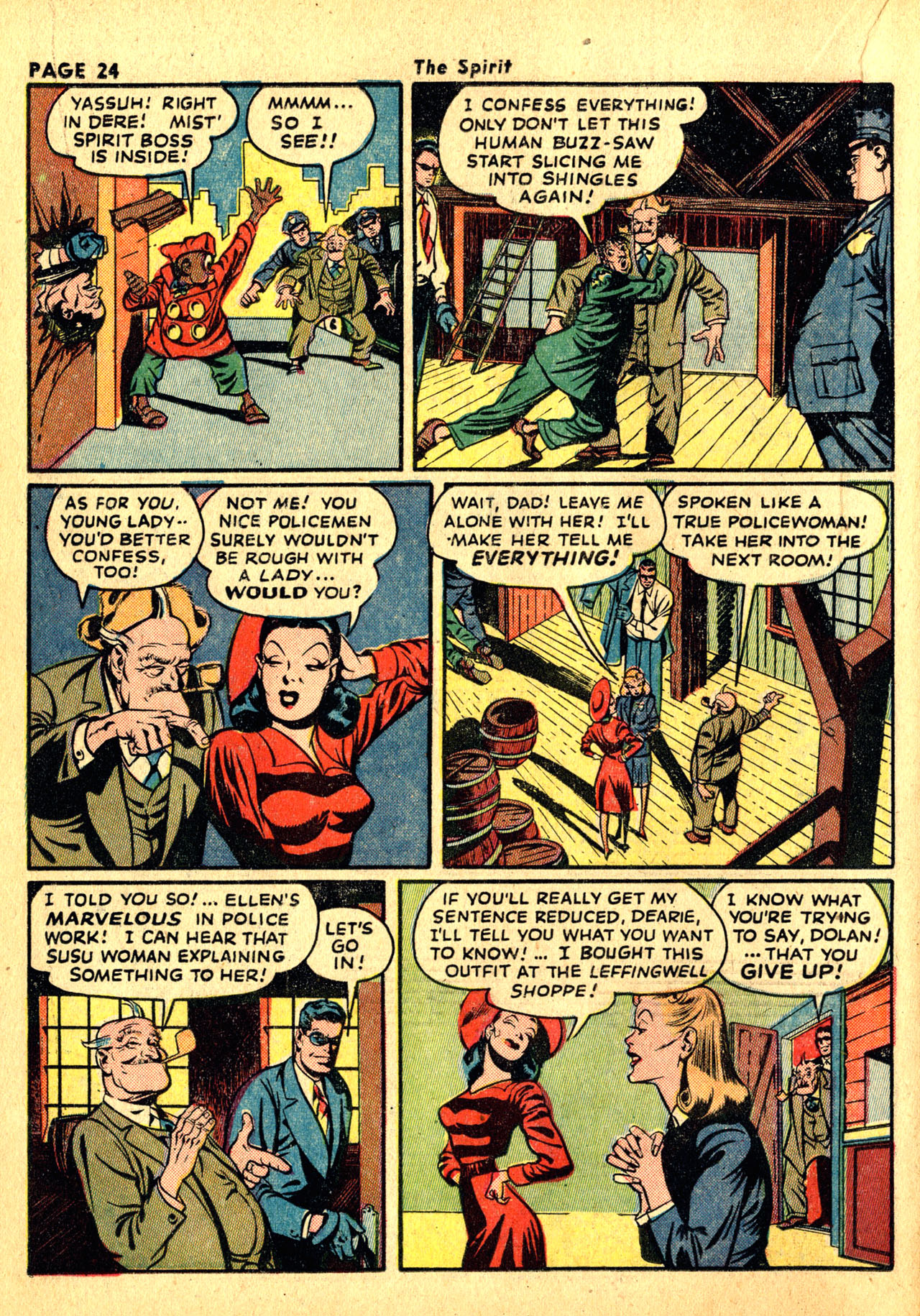 Read online The Spirit (1944) comic -  Issue #1 - 26