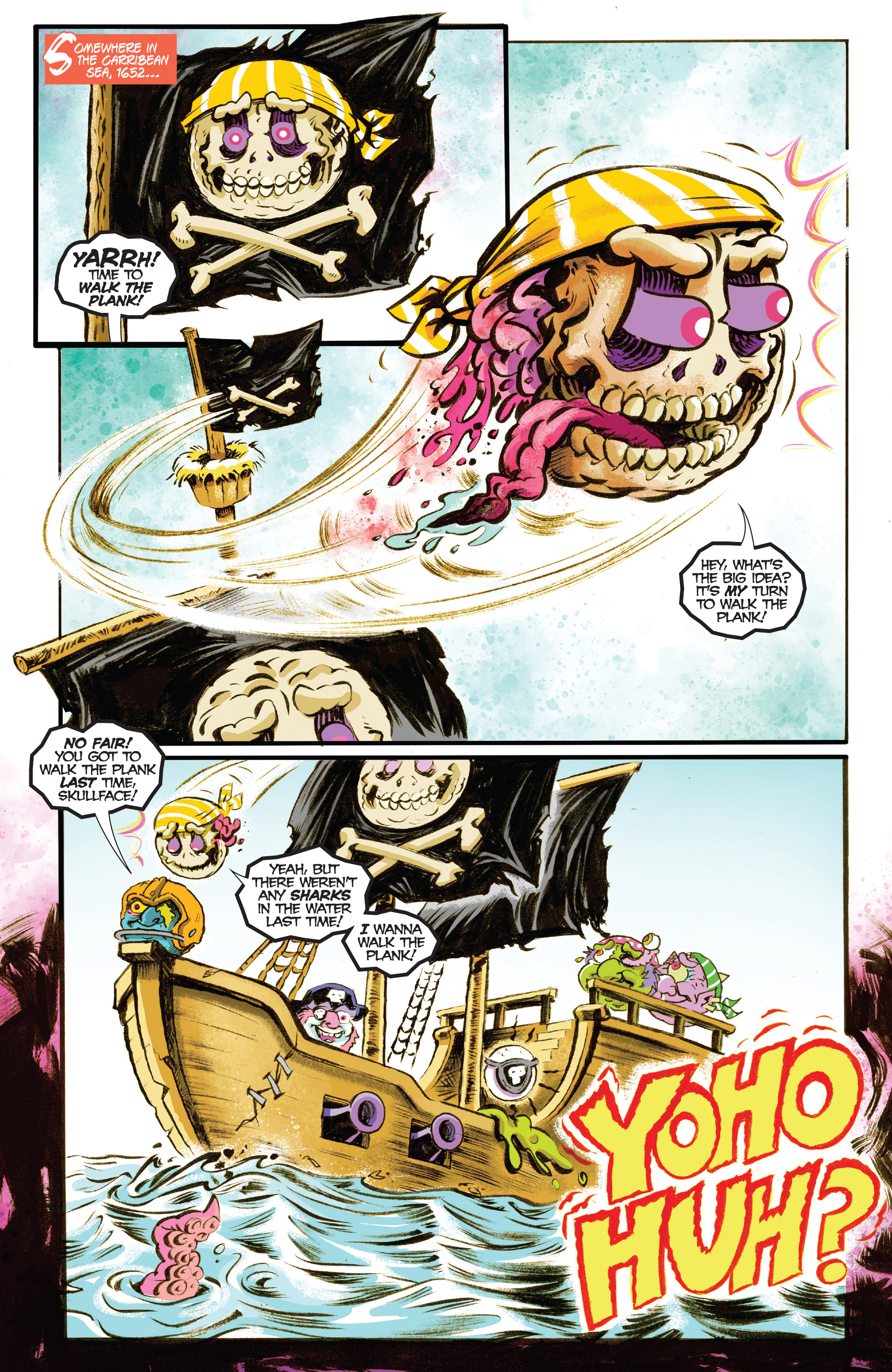 Read online Madballs vs Garbage Pail Kids – Time Again, Slime Again comic -  Issue #2 - 5