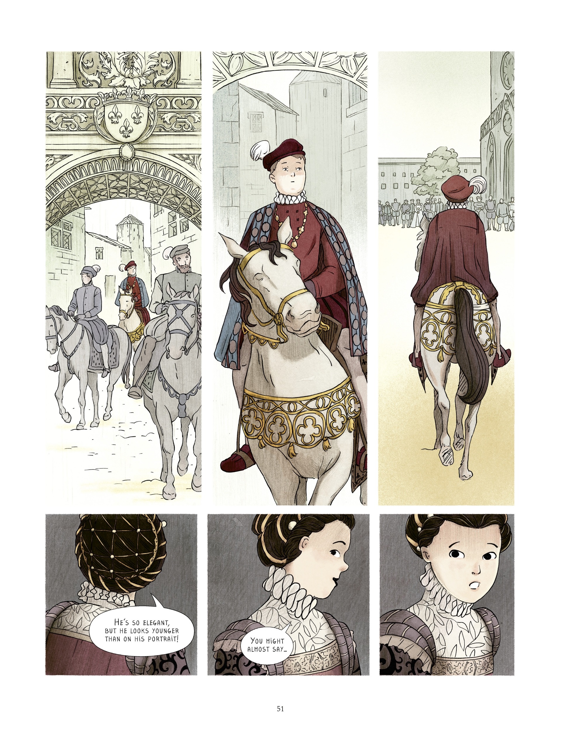 Read online Catherine de' Medici, The Flying Squadron: The Good Girl comic -  Issue # TPB - 49