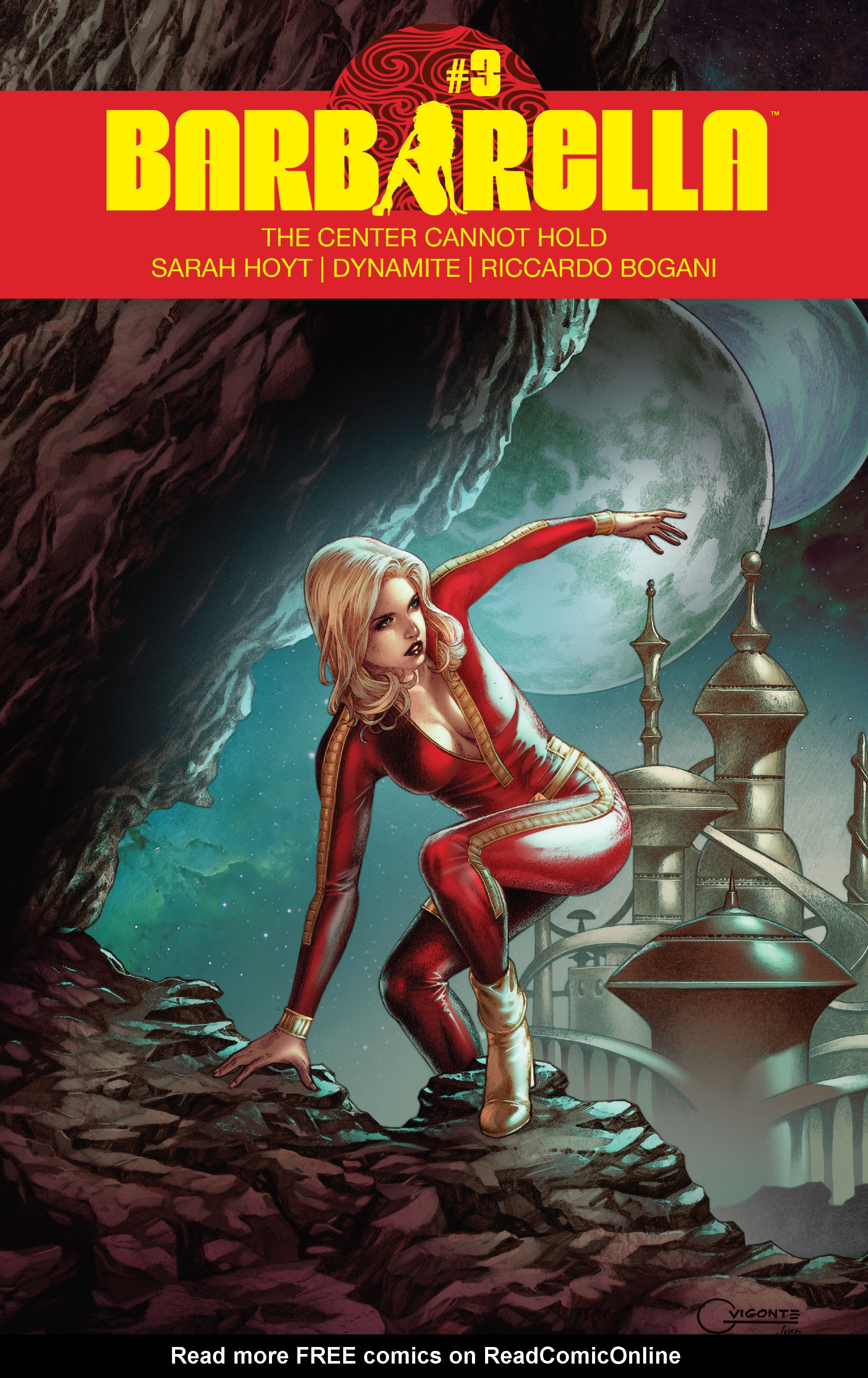 Read online Barbarella: The Center Cannot Hold comic -  Issue #3 - 3