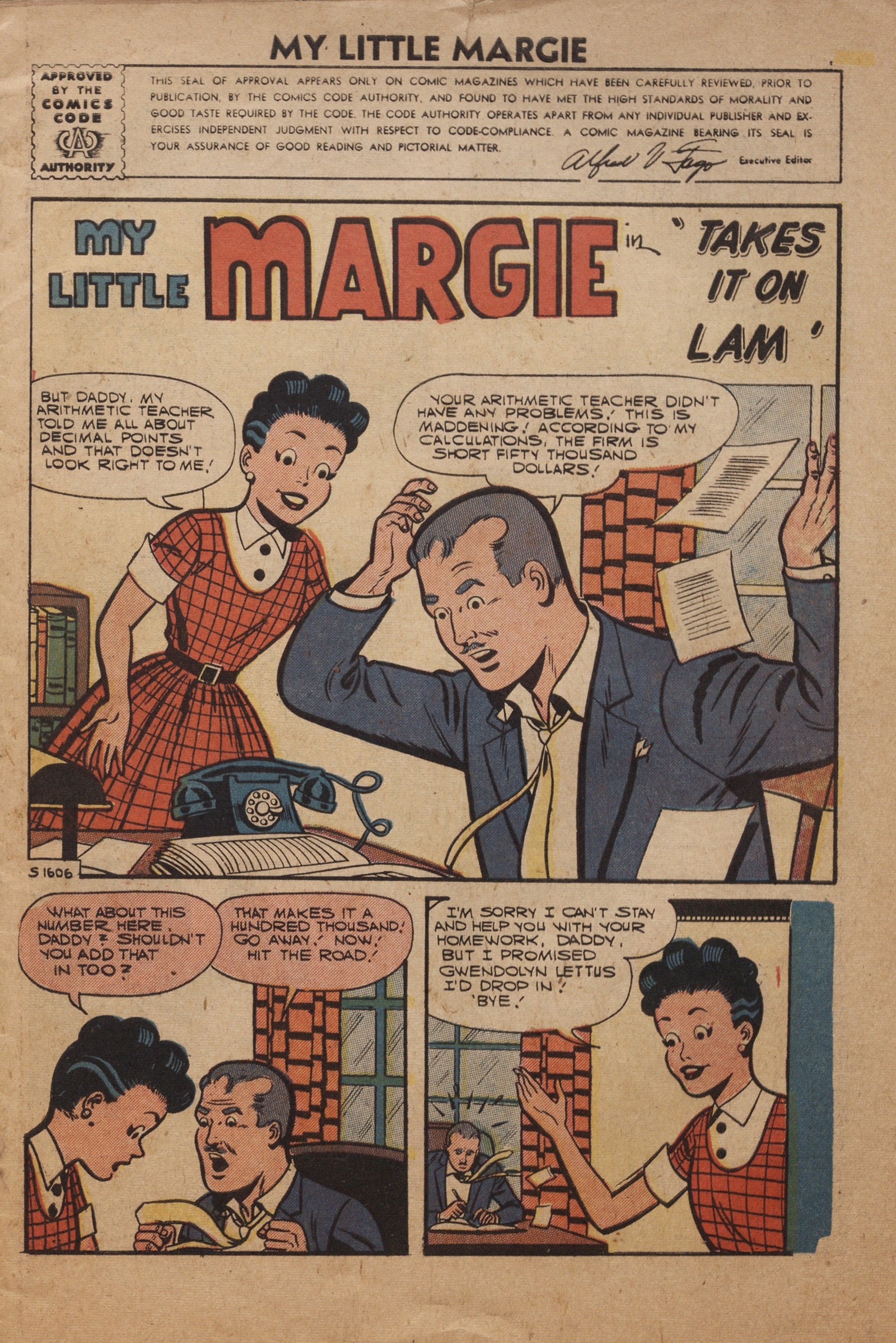 Read online My Little Margie (1954) comic -  Issue #15 - 3