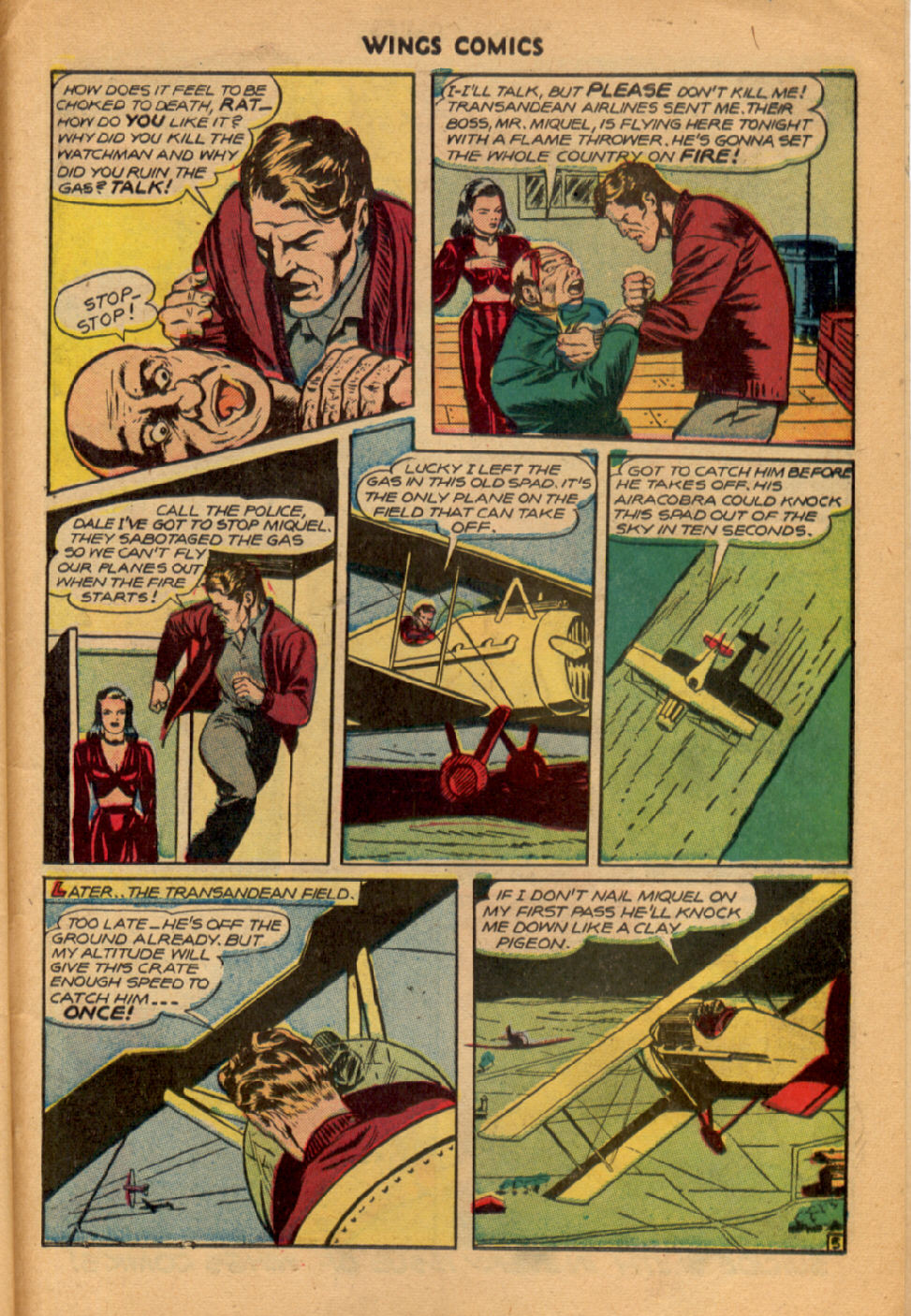 Read online Wings Comics comic -  Issue #72 - 41