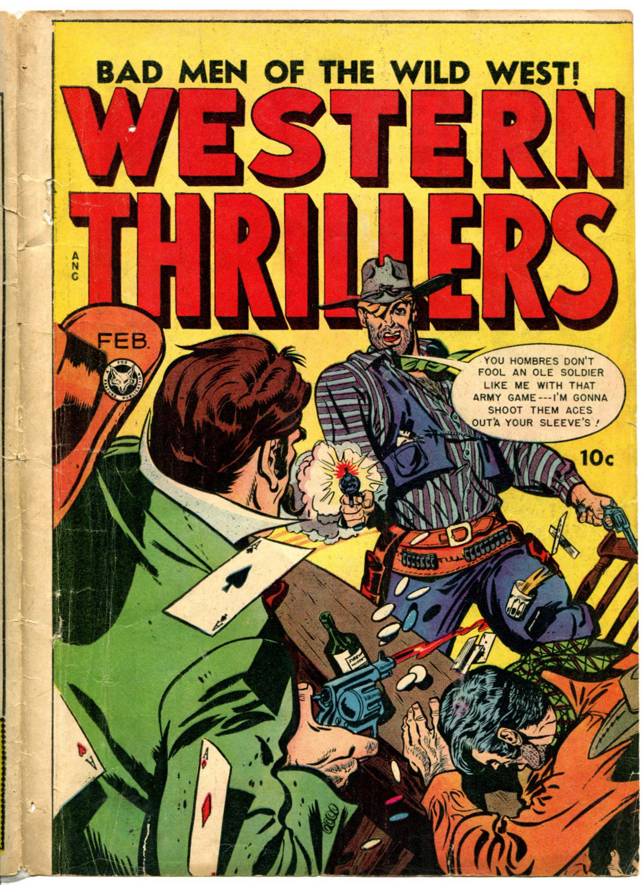 Read online Western Thrillers (1948) comic -  Issue #4 - 1