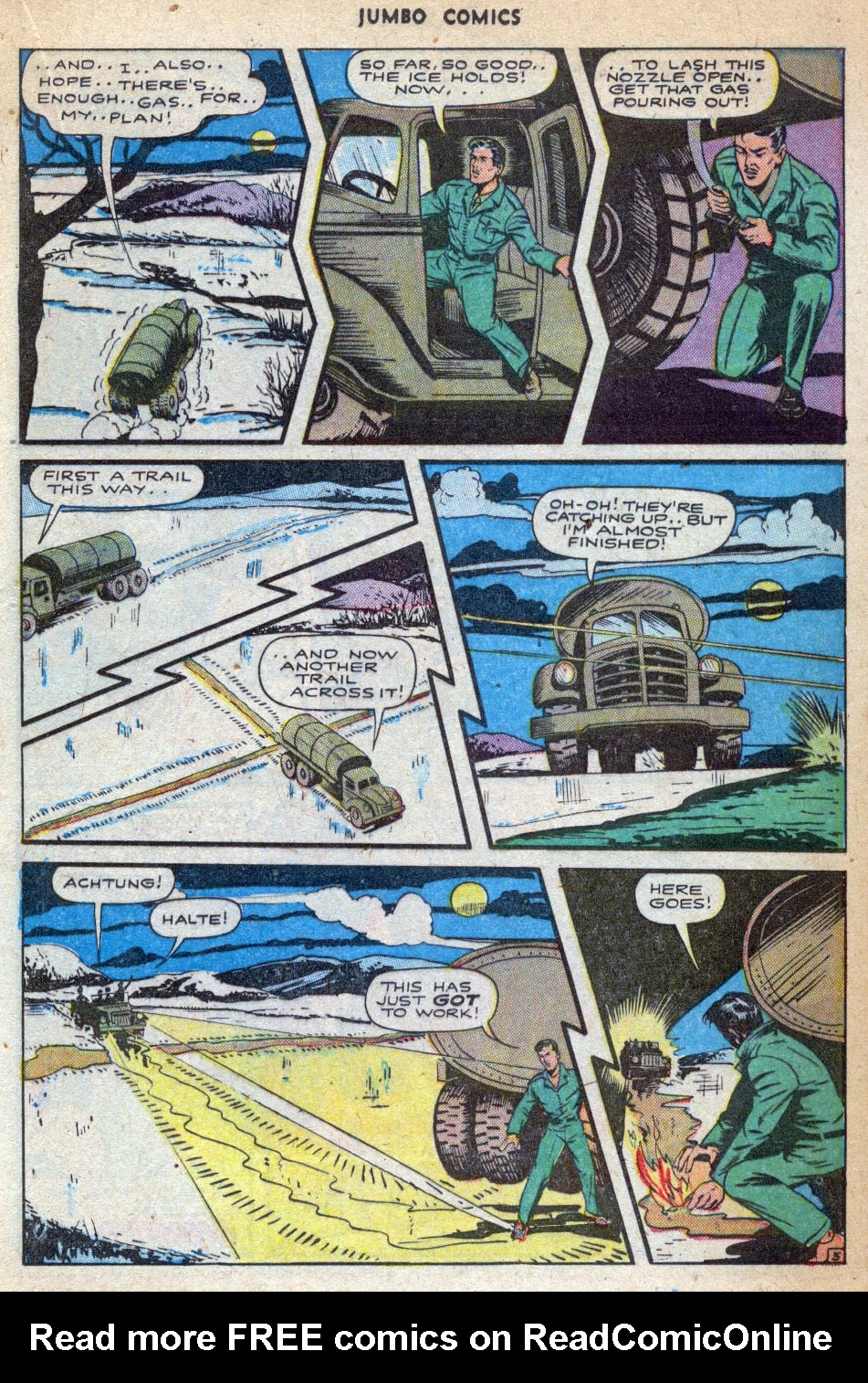 Read online Jumbo Comics comic -  Issue #76 - 19