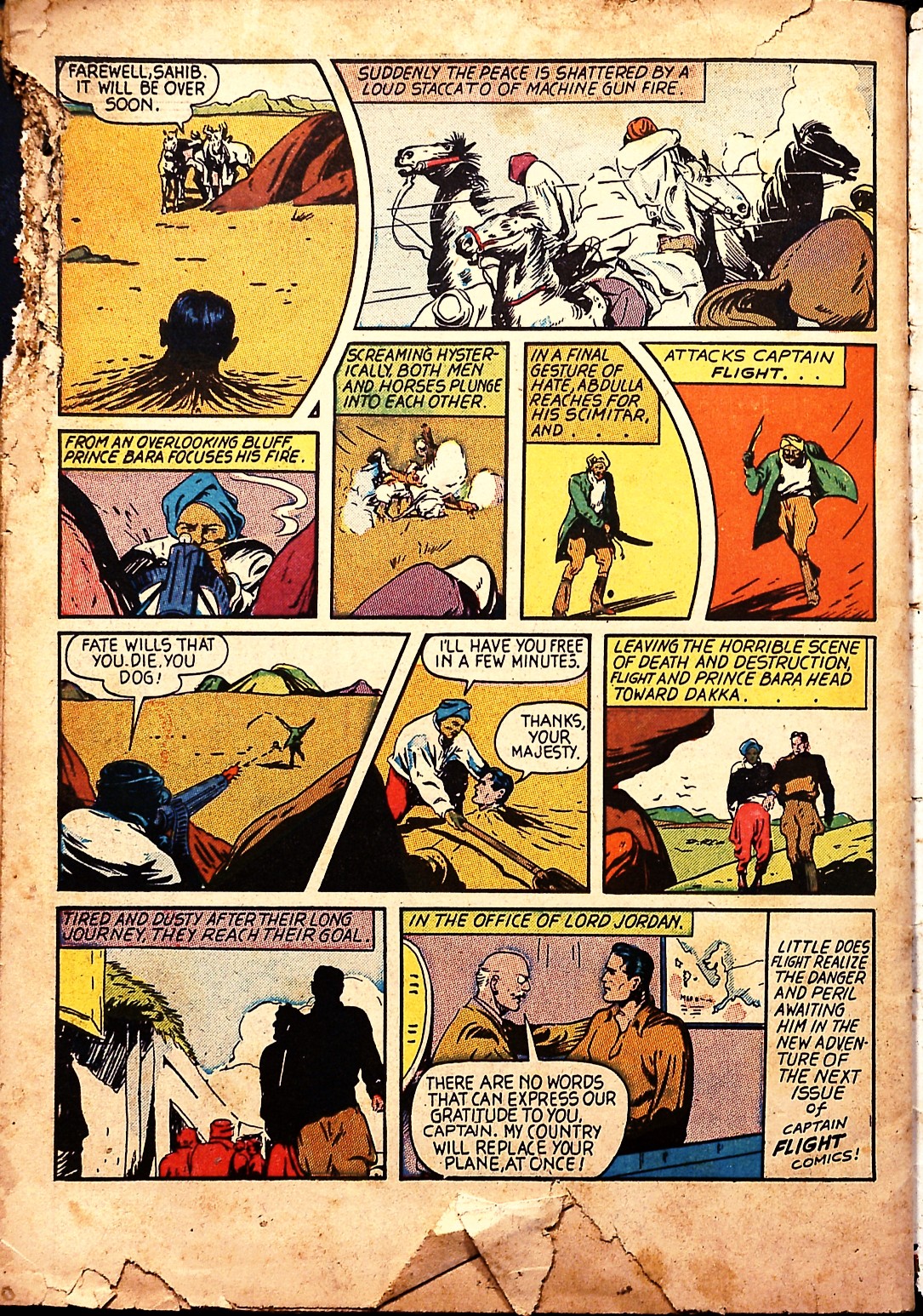 Read online Captain Flight Comics comic -  Issue #10 - 51