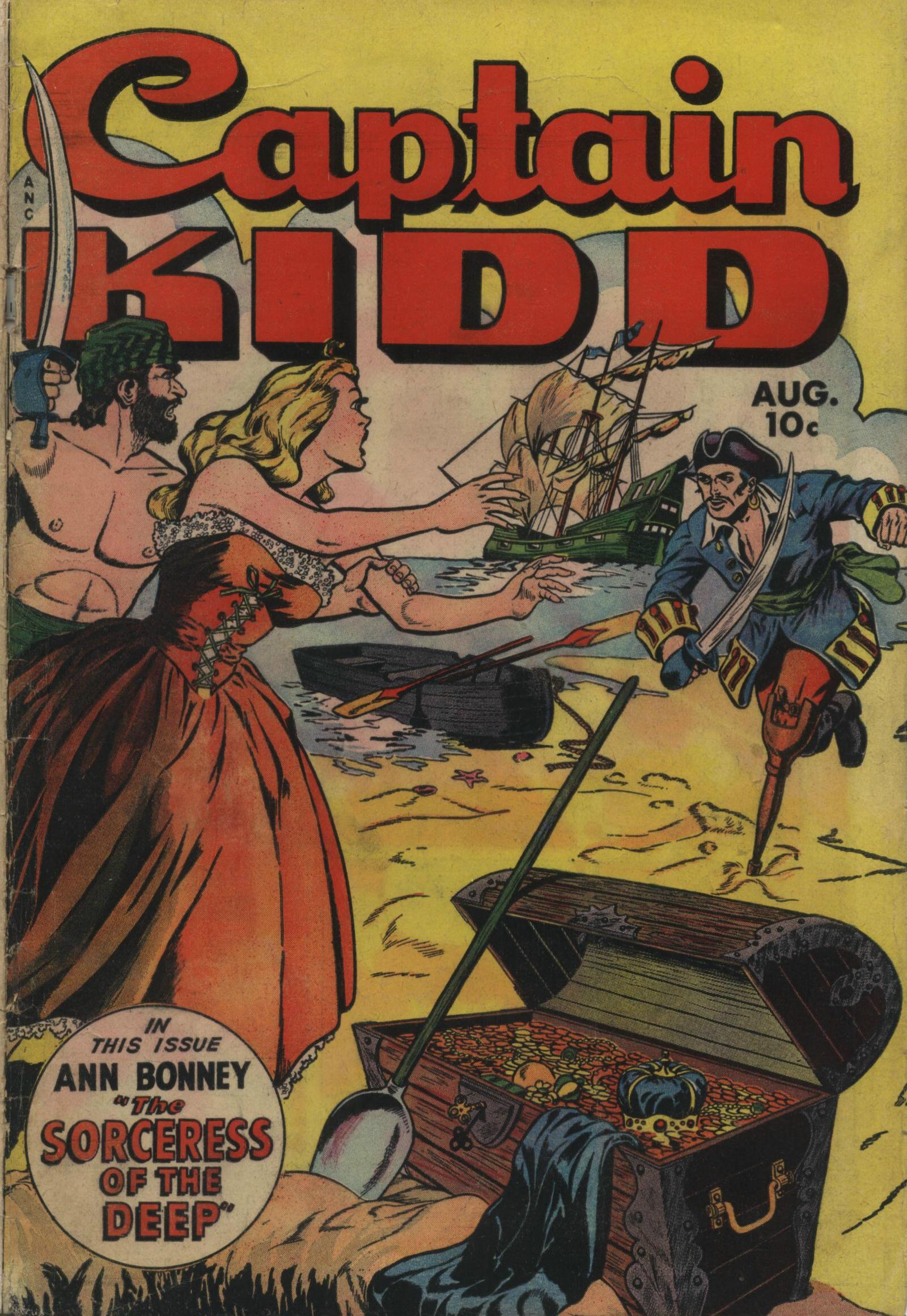 Read online Captain Kidd comic -  Issue #25 - 1