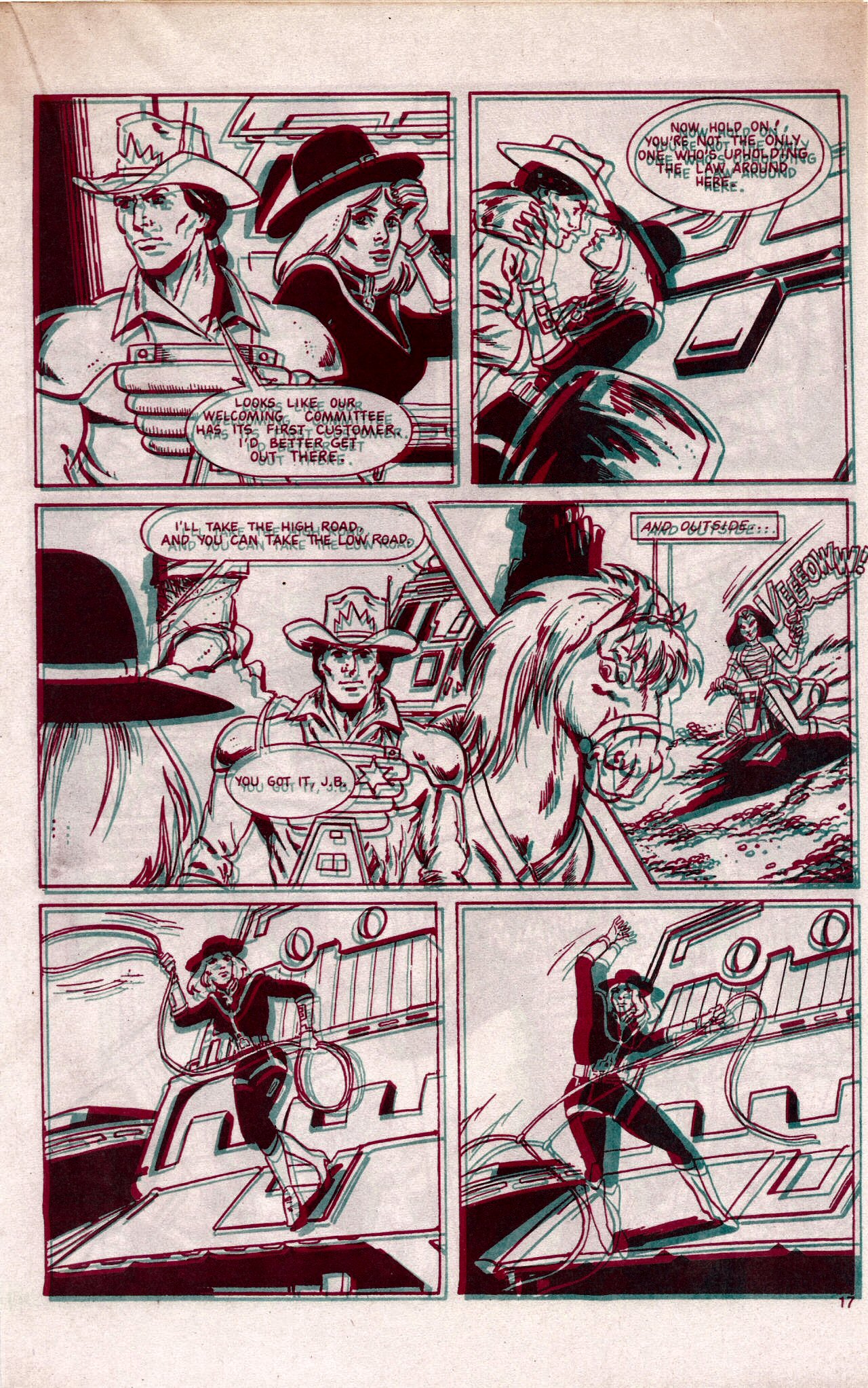 Read online Blackthorne 3-D Series comic -  Issue #27 - 19