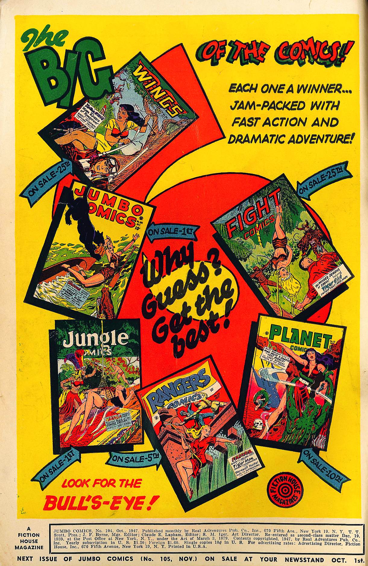 Read online Jumbo Comics comic -  Issue #104 - 2