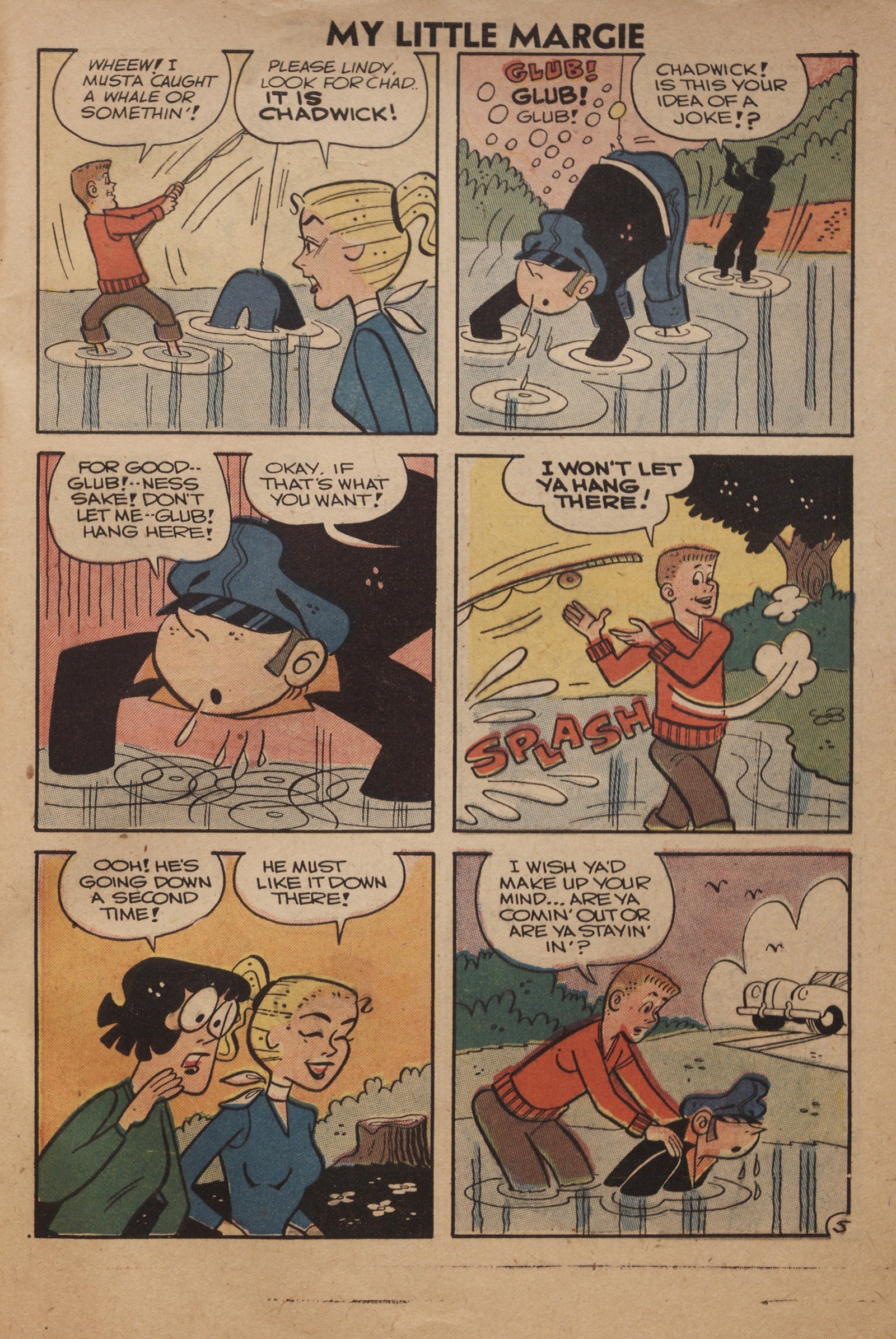 Read online My Little Margie (1954) comic -  Issue #15 - 33