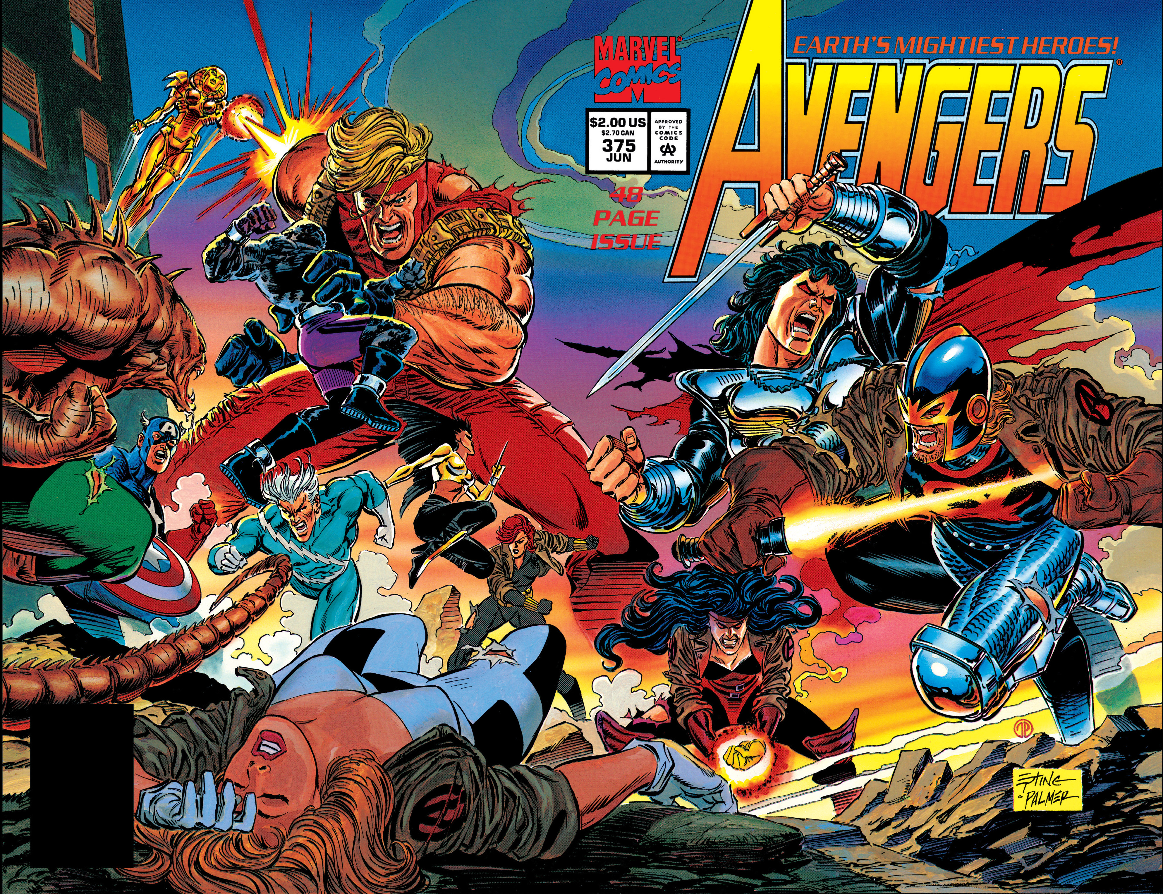 Read online The Avengers (1963) comic -  Issue #375 - 1