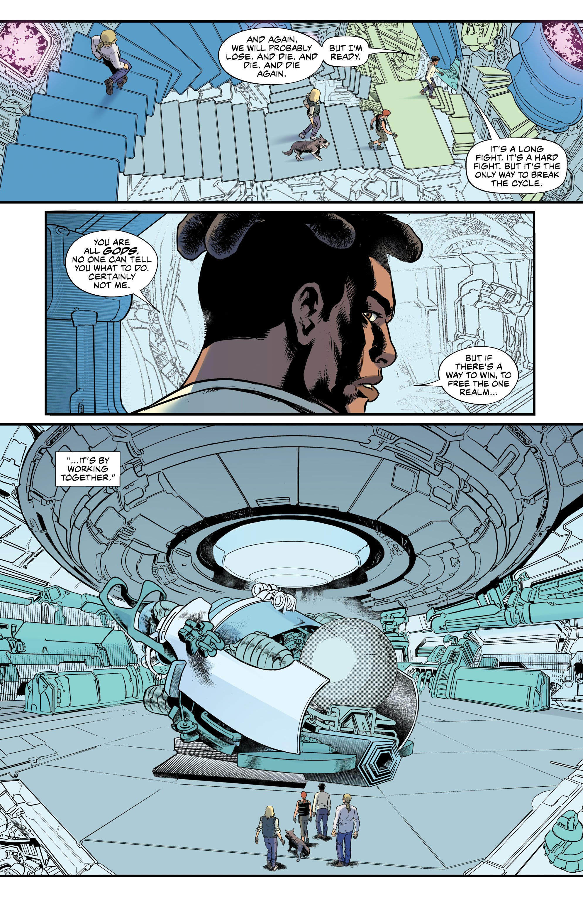Read online Ordinary Gods comic -  Issue #12 - 13