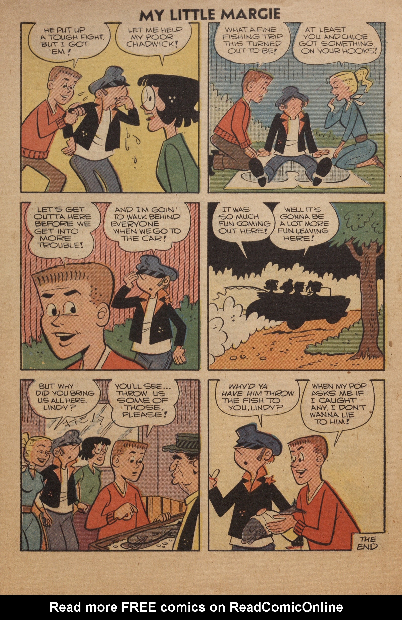 Read online My Little Margie (1954) comic -  Issue #15 - 34