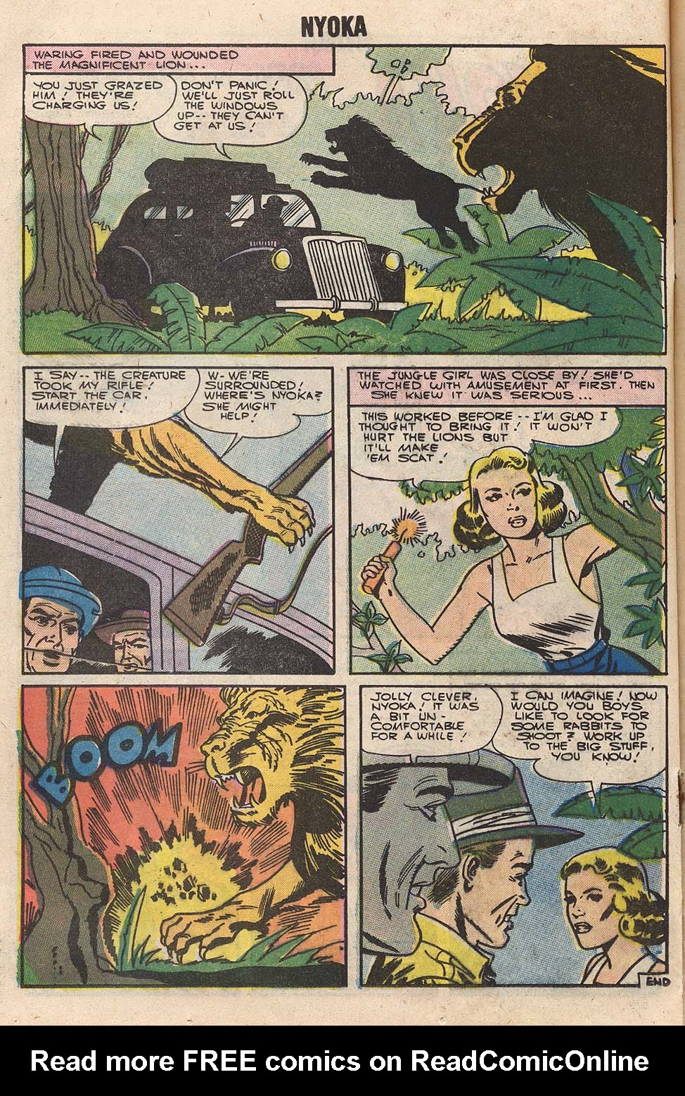 Read online Nyoka the Jungle Girl (1955) comic -  Issue #21 - 24