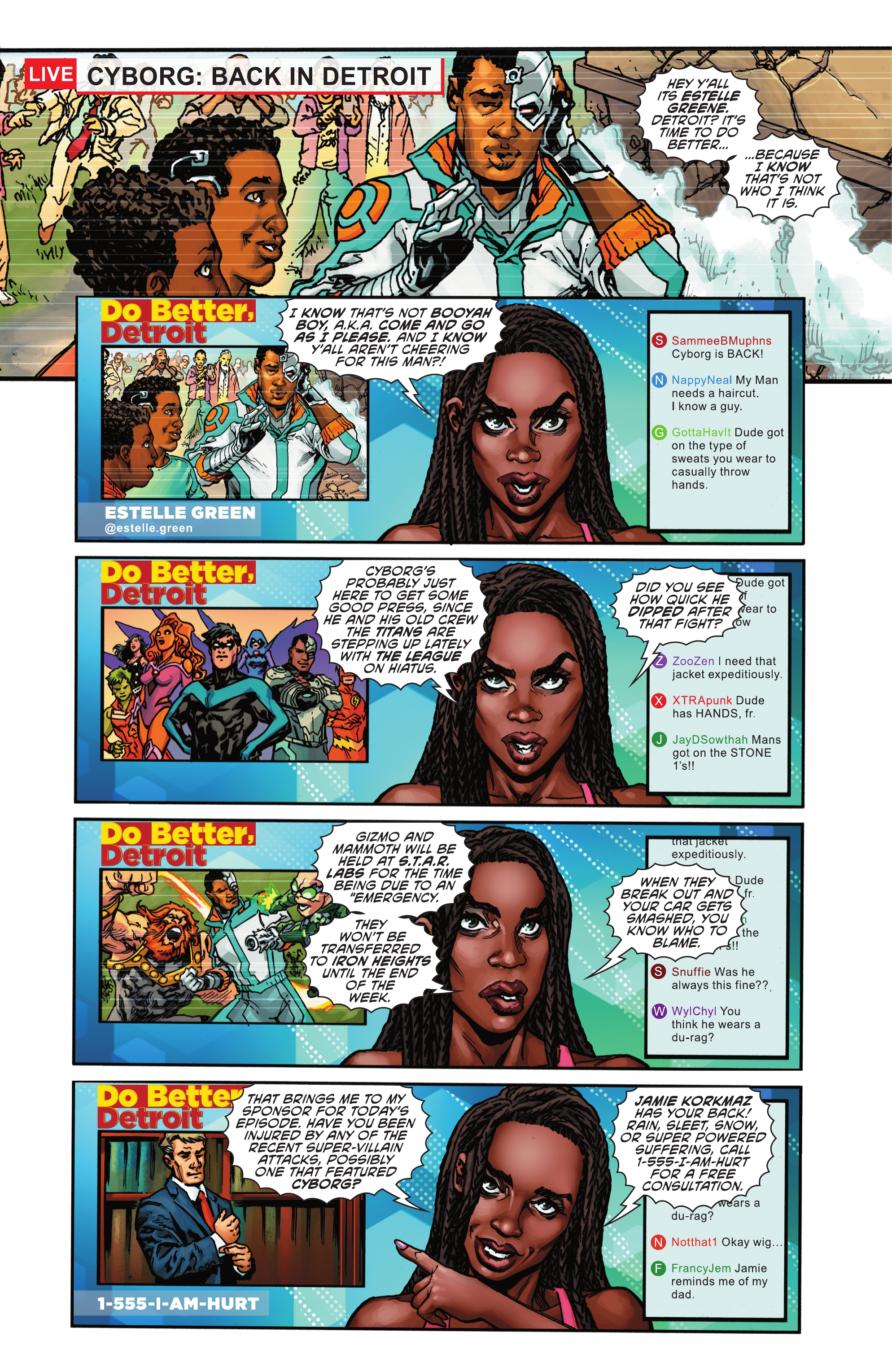 Read online Cyborg (2023) comic -  Issue #1 - 11