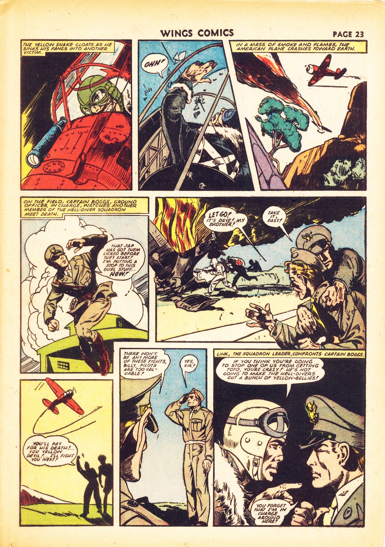 Read online Wings Comics comic -  Issue #24 - 25