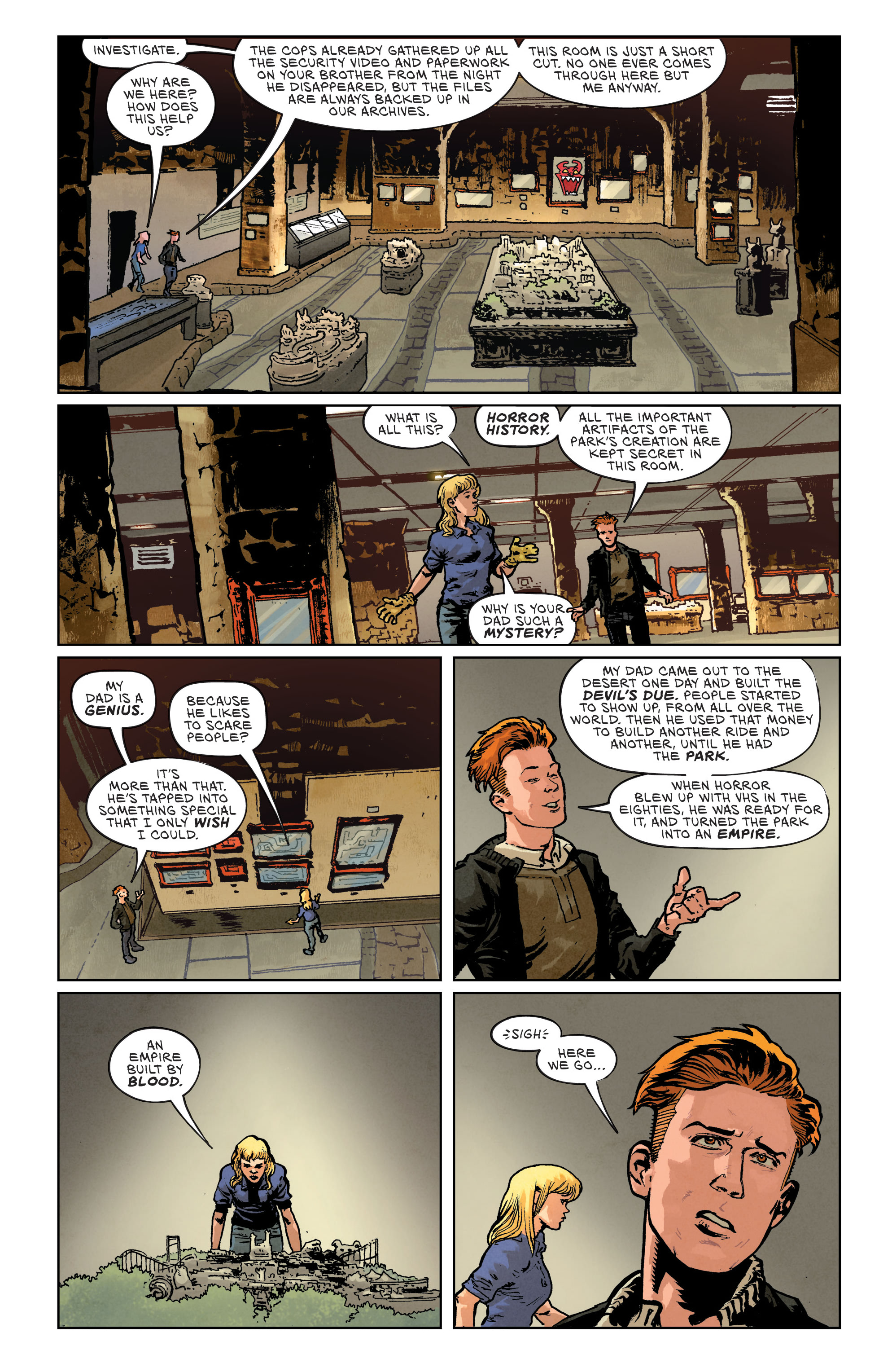 Read online Dark Ride comic -  Issue #5 - 19