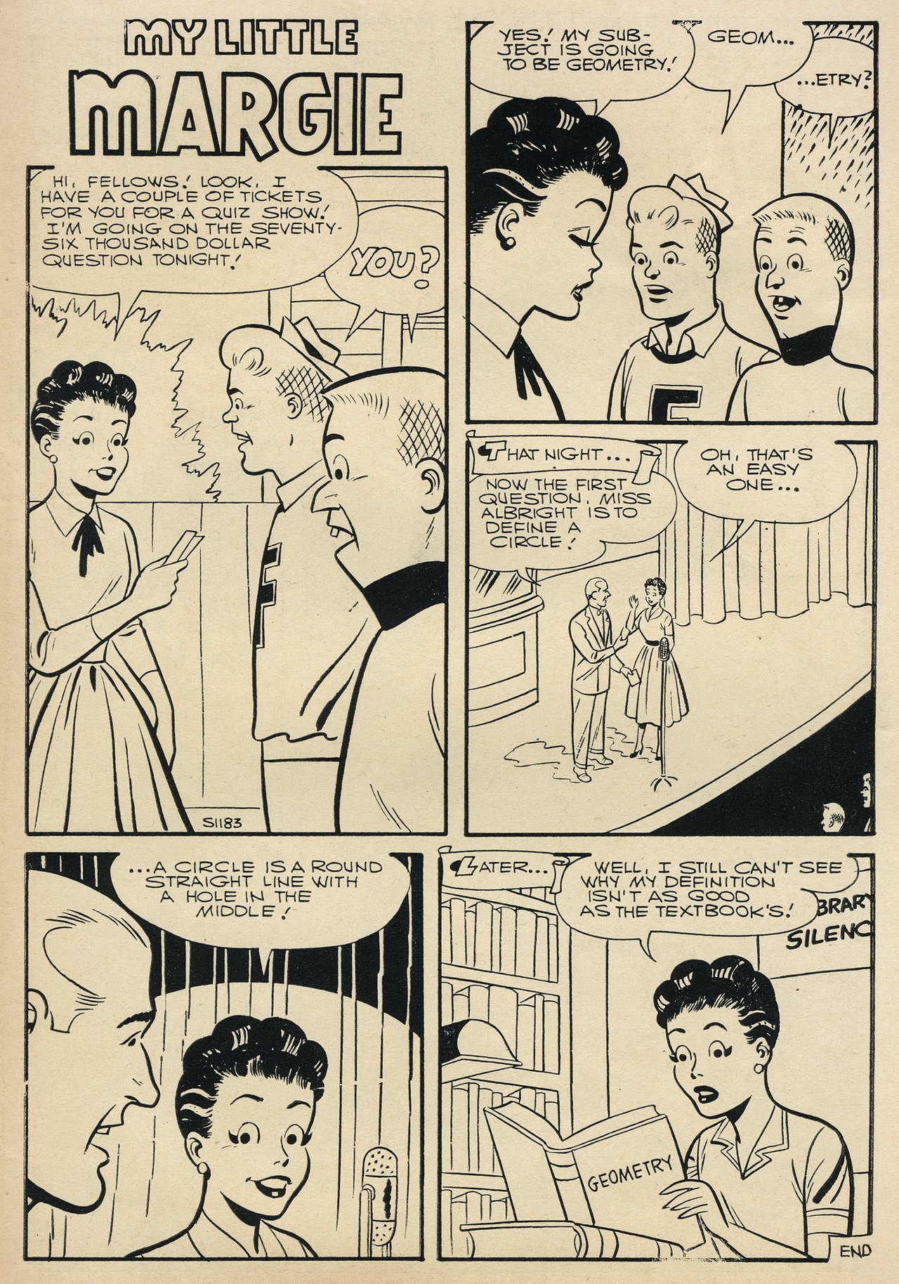 Read online My Little Margie (1954) comic -  Issue #14 - 35