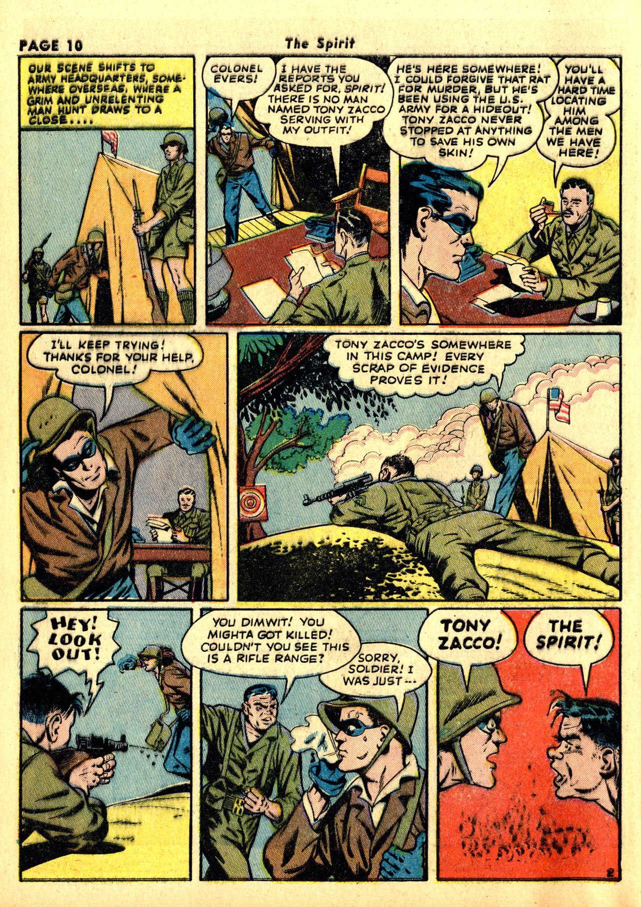 Read online The Spirit (1944) comic -  Issue #1 - 12