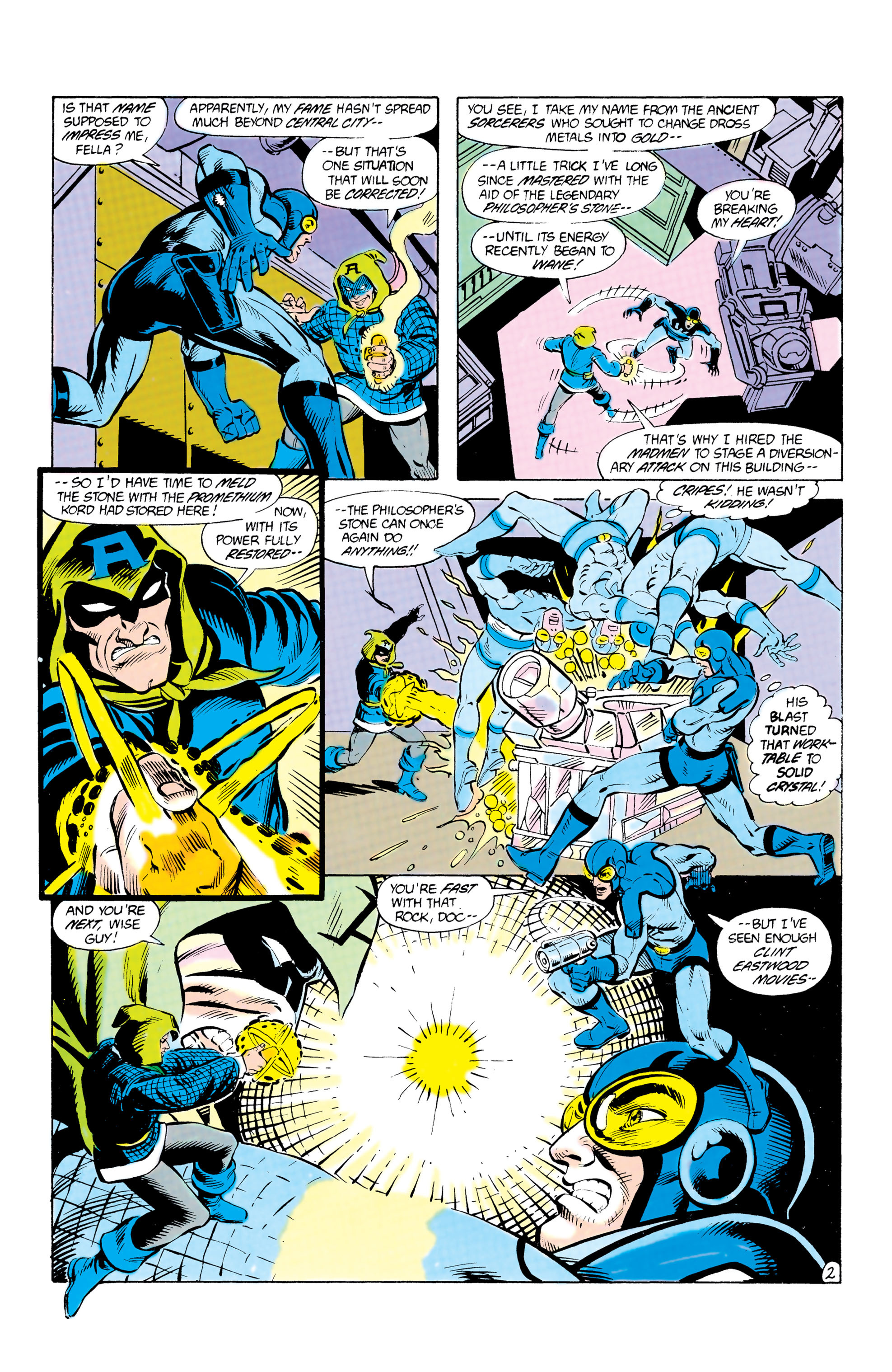 Read online Blue Beetle (1986) comic -  Issue #4 - 3