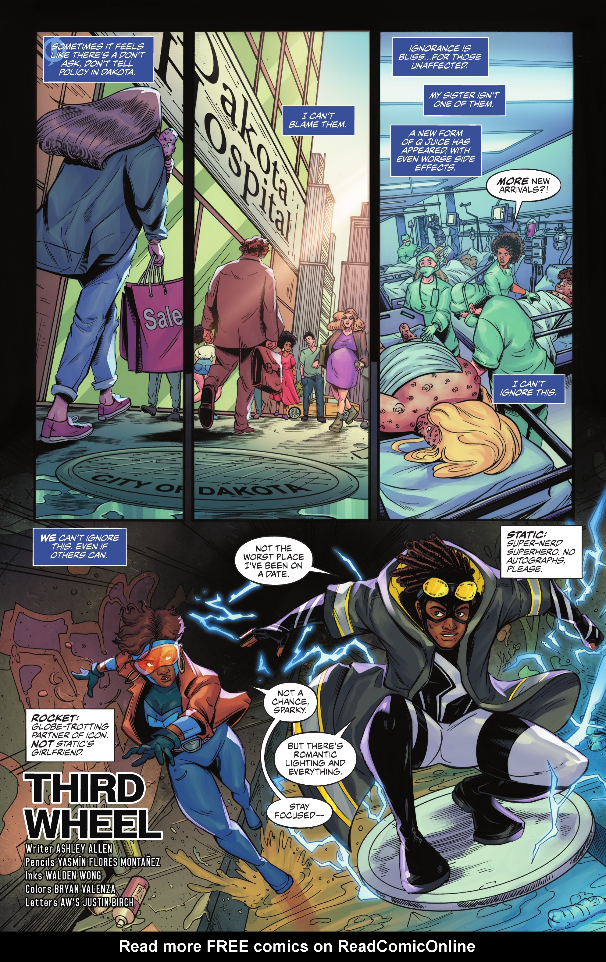 Read online New Talent Showcase: The Milestone Initiative comic -  Issue # TPB - 6