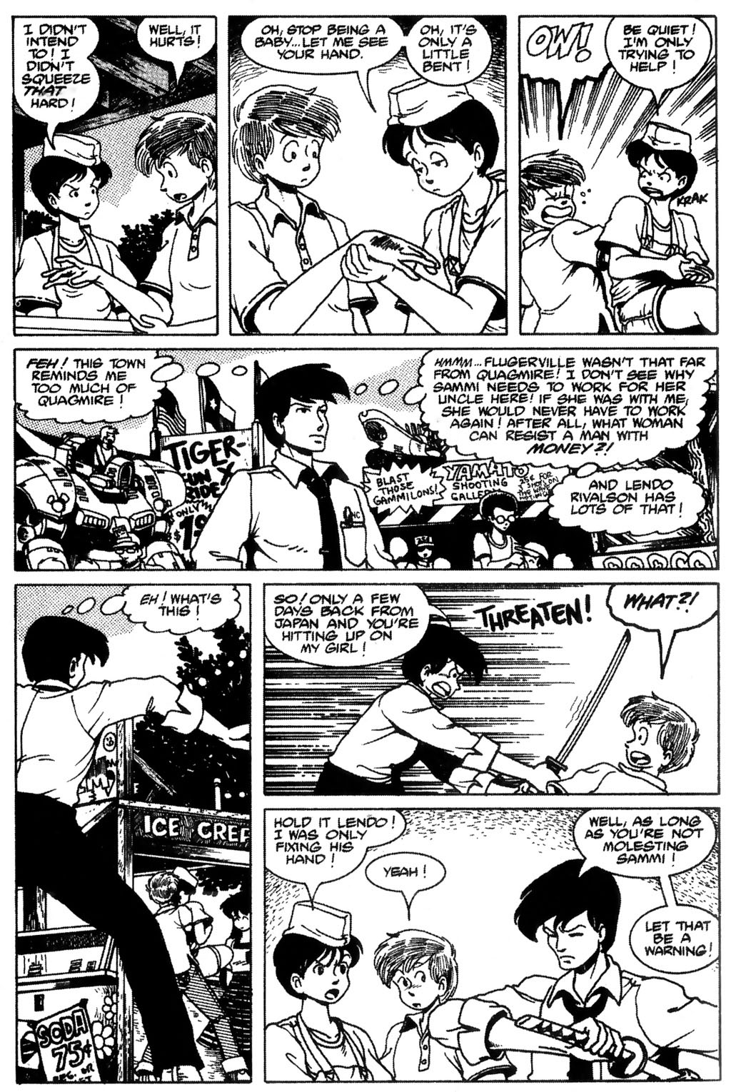 Read online Ninja High School: Of Rats & Men comic -  Issue # TPB - 33