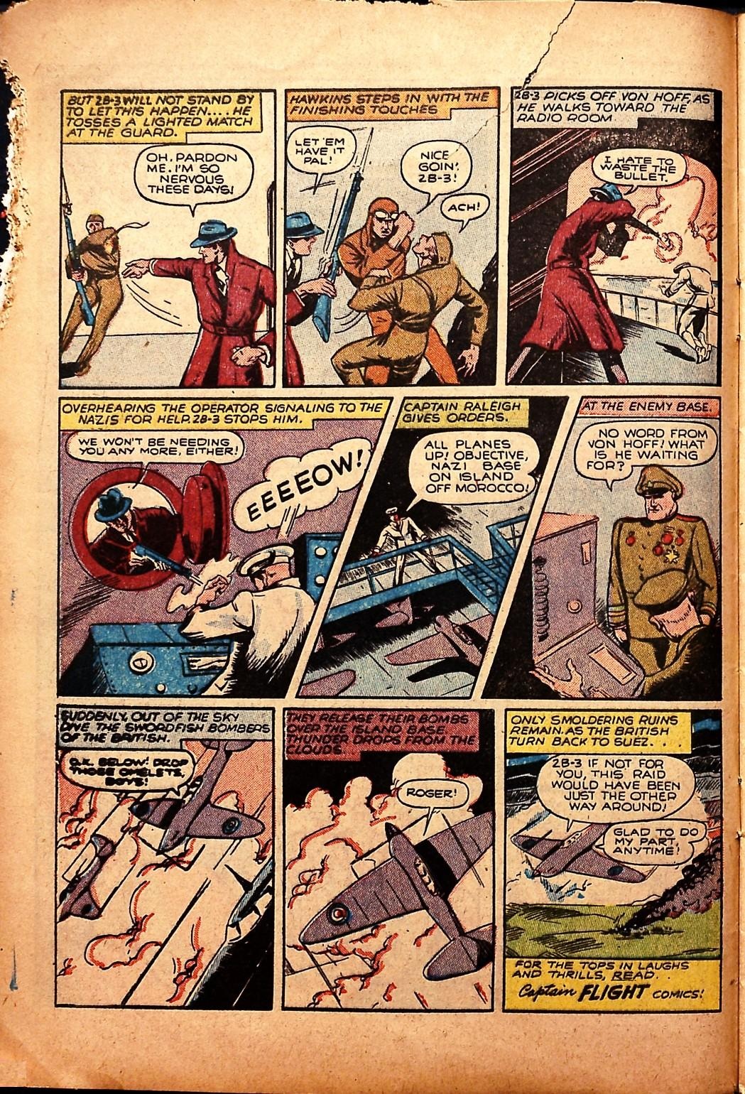 Read online Captain Flight Comics comic -  Issue #10 - 13