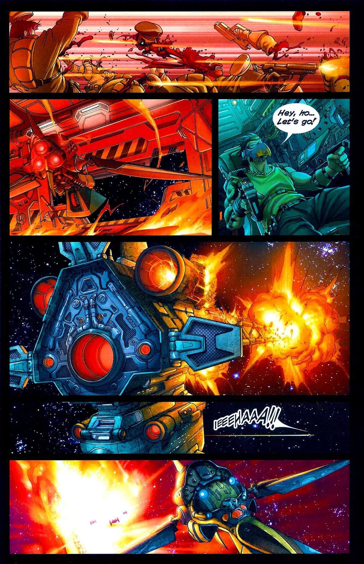 Read online El Arsenal: Unknown Enemy comic -  Issue #1 - 6