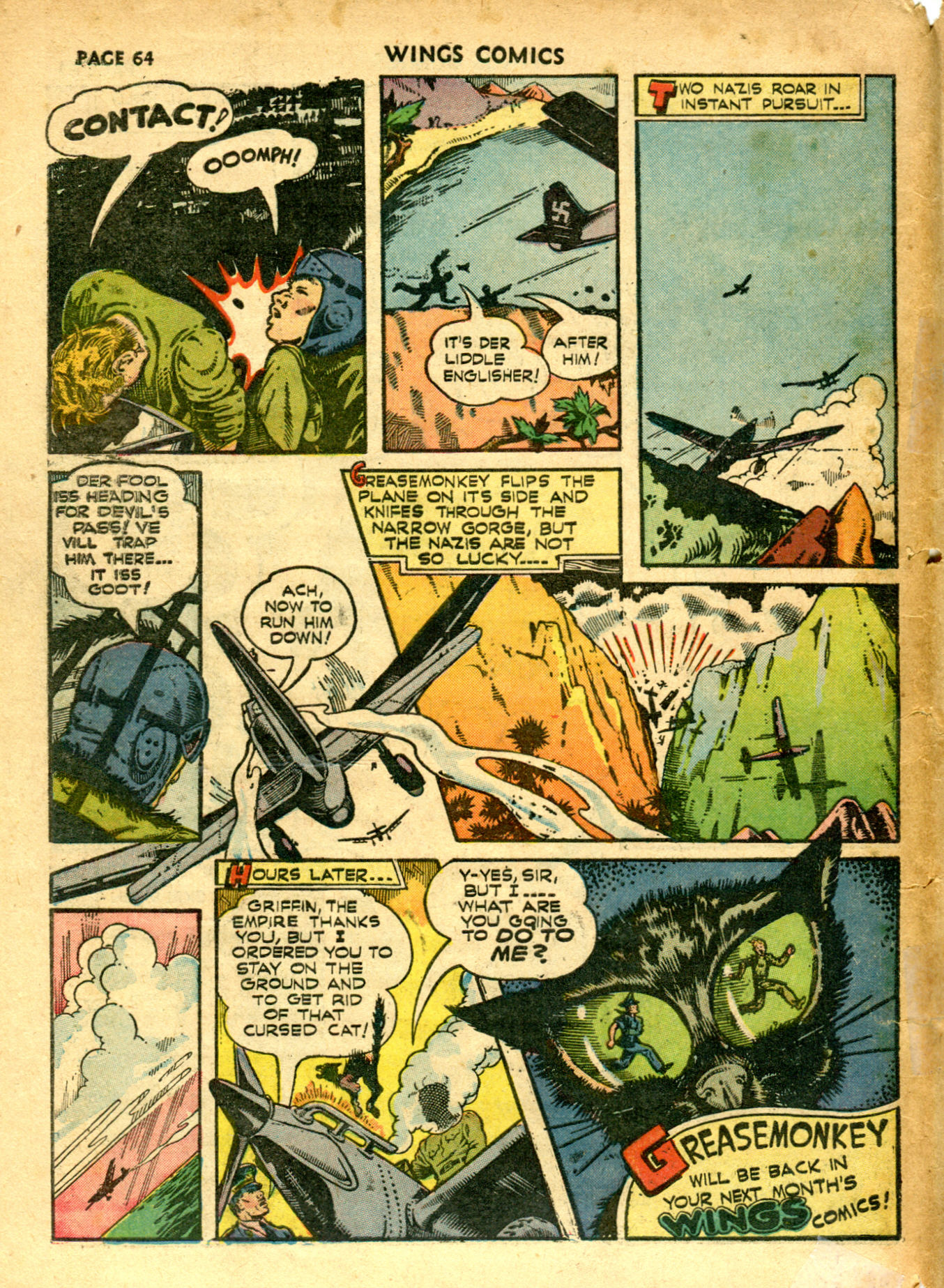 Read online Wings Comics comic -  Issue #19 - 67