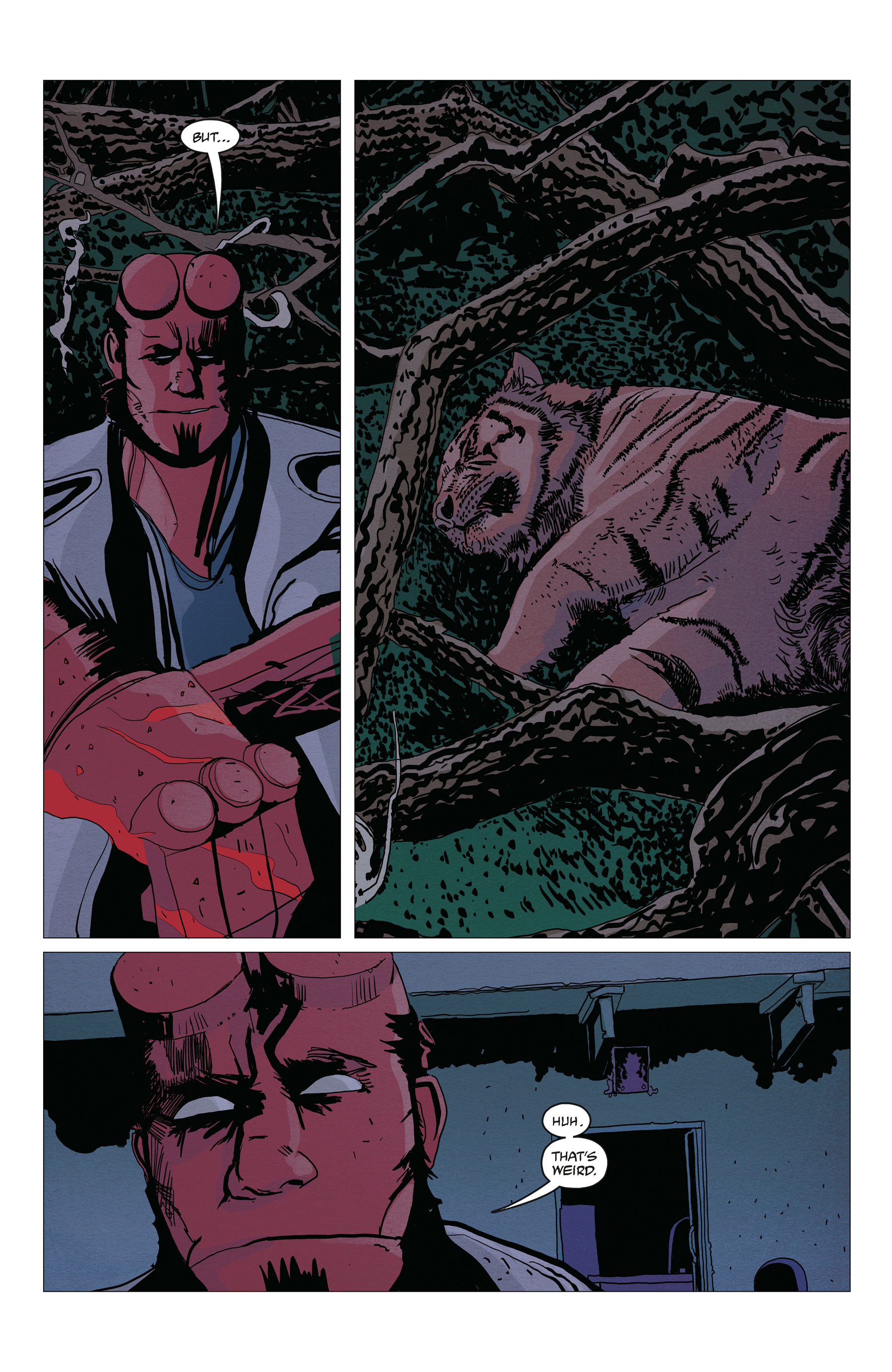 Read online Hellboy and the B.P.R.D.: 1957 - Fearful Symmetry comic -  Issue # Full - 12