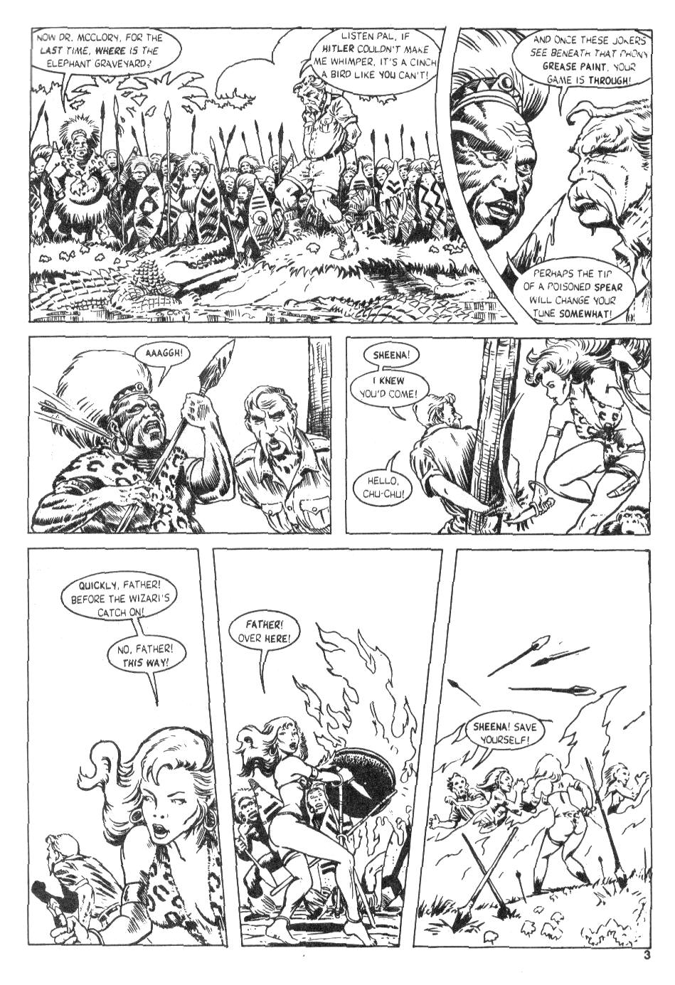 Read online Jungle Comics (1988) comic -  Issue #3 - 5