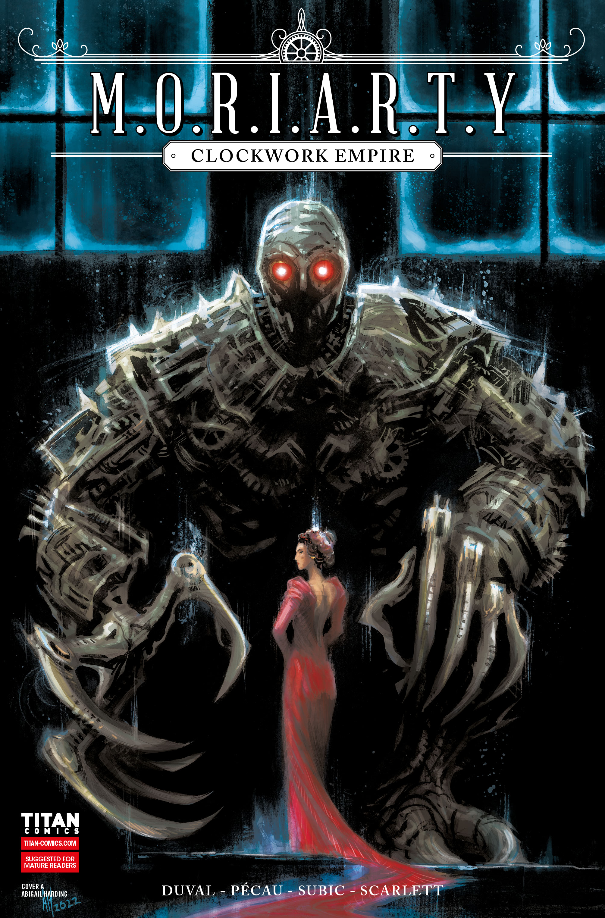Read online M.O.R.I.A.R.T.Y : The Clockwork Empire comic -  Issue #3 - 1