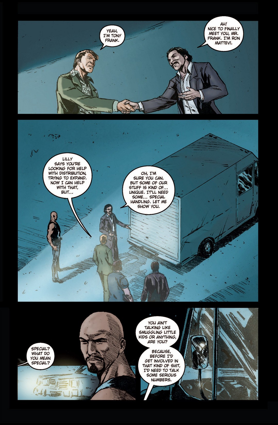 Read online Arcana Studios Presents Swerve comic -  Issue #3 - 8
