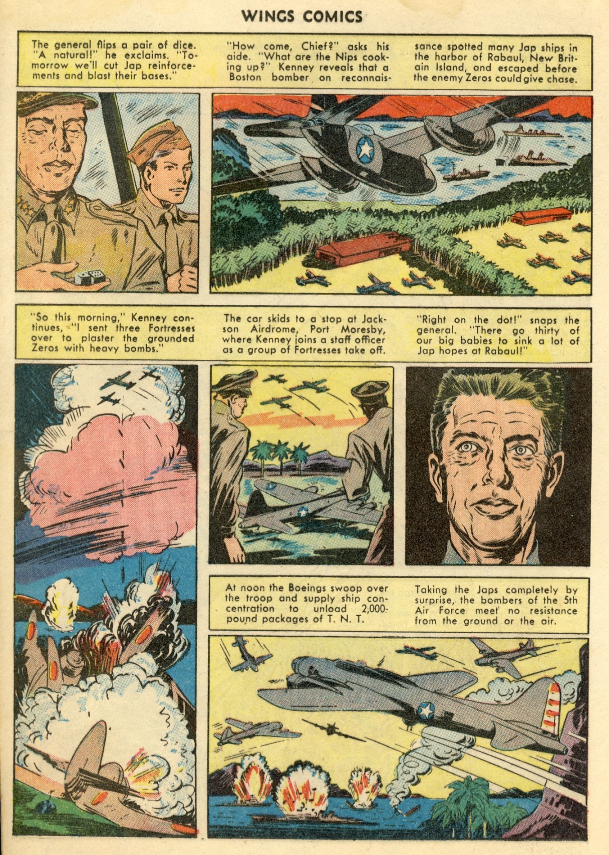 Read online Wings Comics comic -  Issue #36 - 21