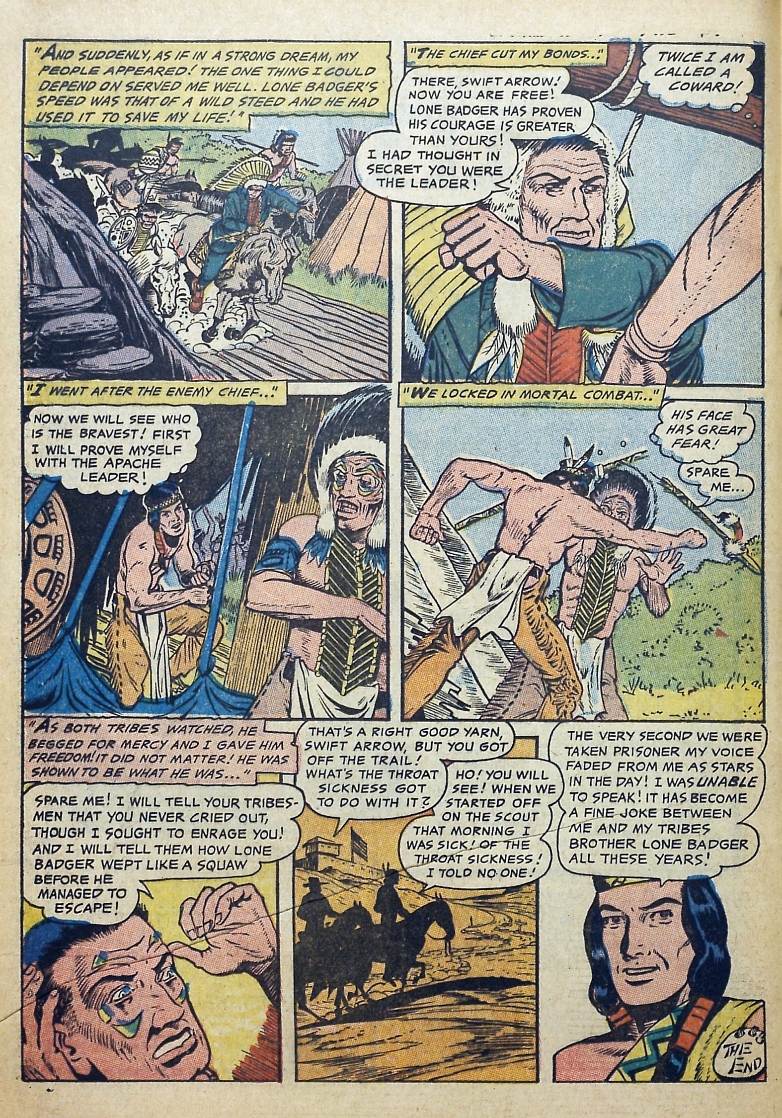 Read online Gunsmoke Trail comic -  Issue #4 - 18