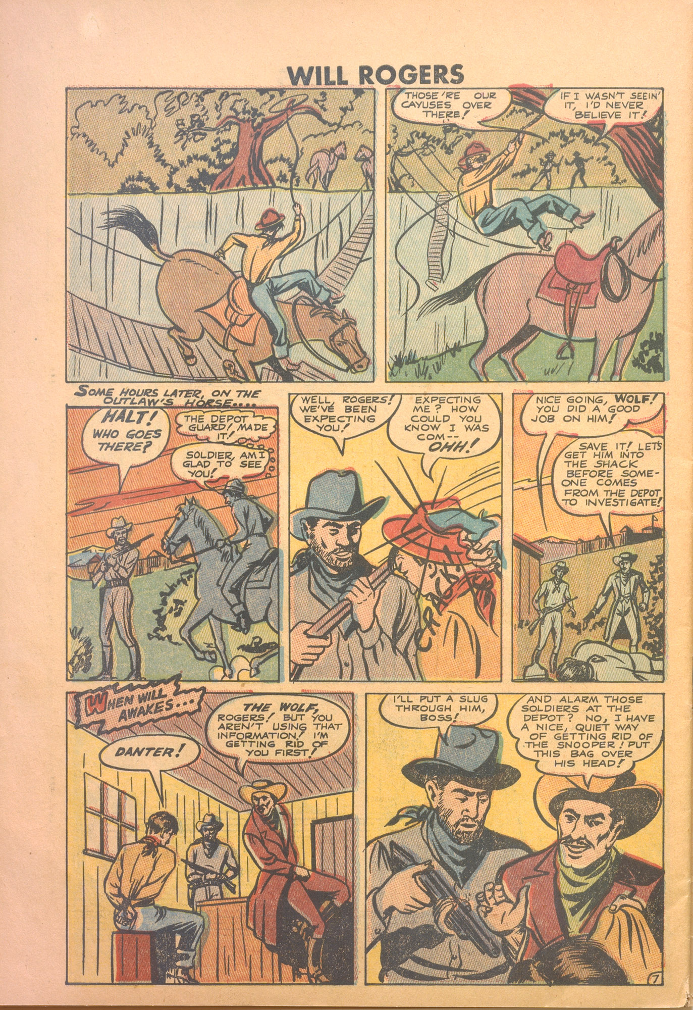 Read online Will Rogers Western comic -  Issue #5 - 30