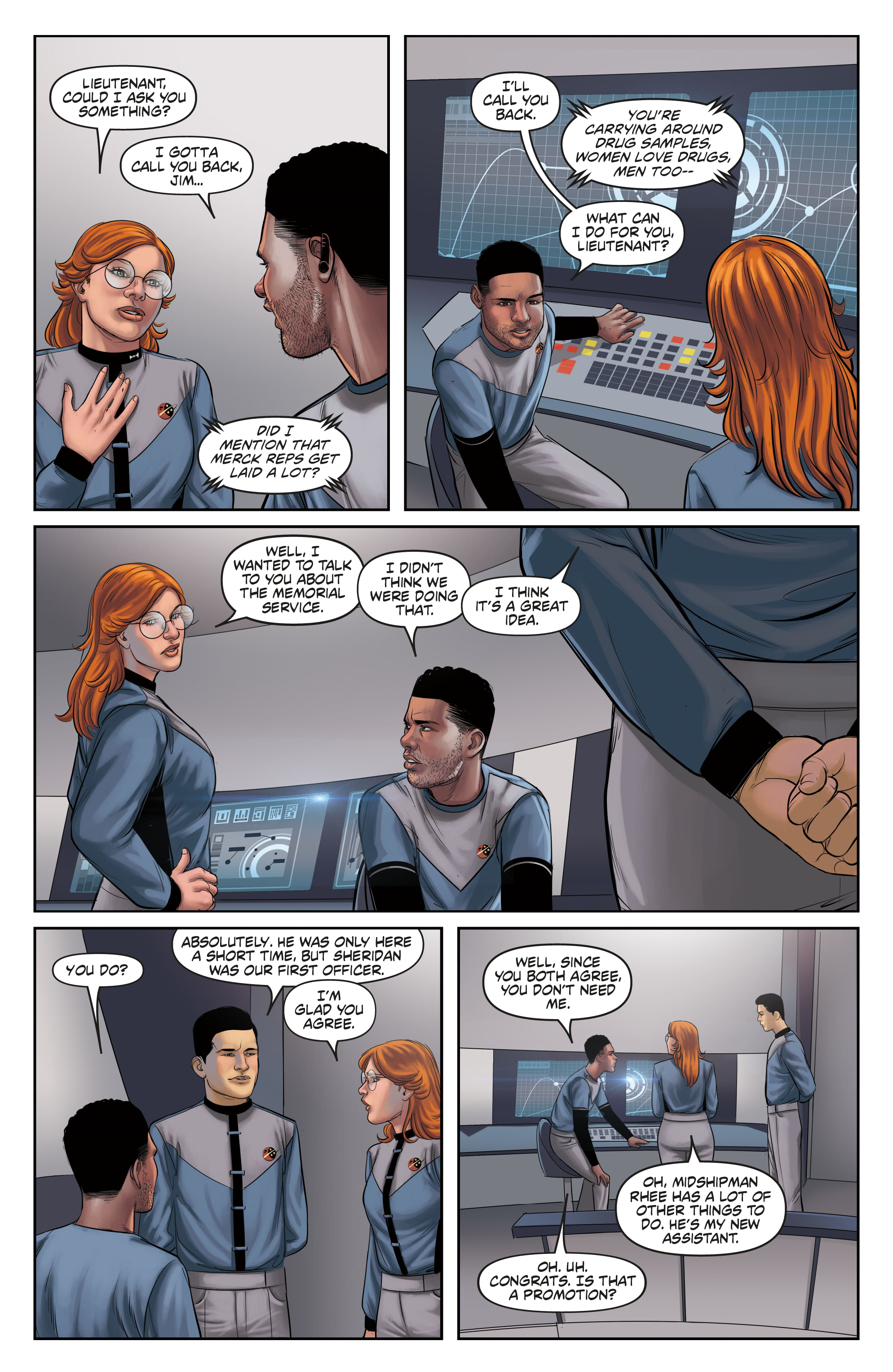 Read online Space Job comic -  Issue #3 - 18